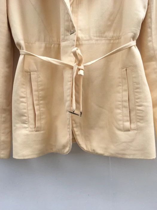 Fendi Yellow Blazer / Jacket by Fendi Size US XS / EU 42 / 0 - 10 Thumbnail