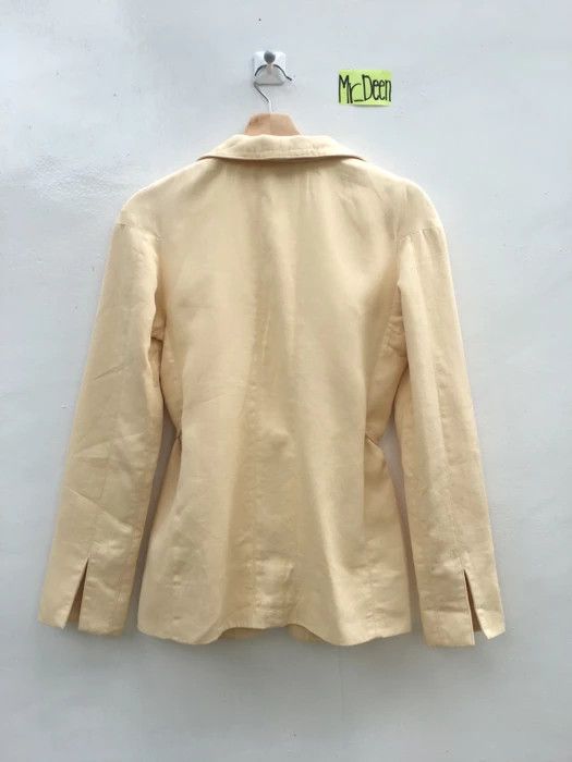 Fendi Yellow Blazer / Jacket by Fendi Size US XS / EU 42 / 0 - 5 Thumbnail