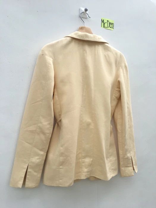 Fendi Yellow Blazer / Jacket by Fendi Size US XS / EU 42 / 0 - 6 Thumbnail