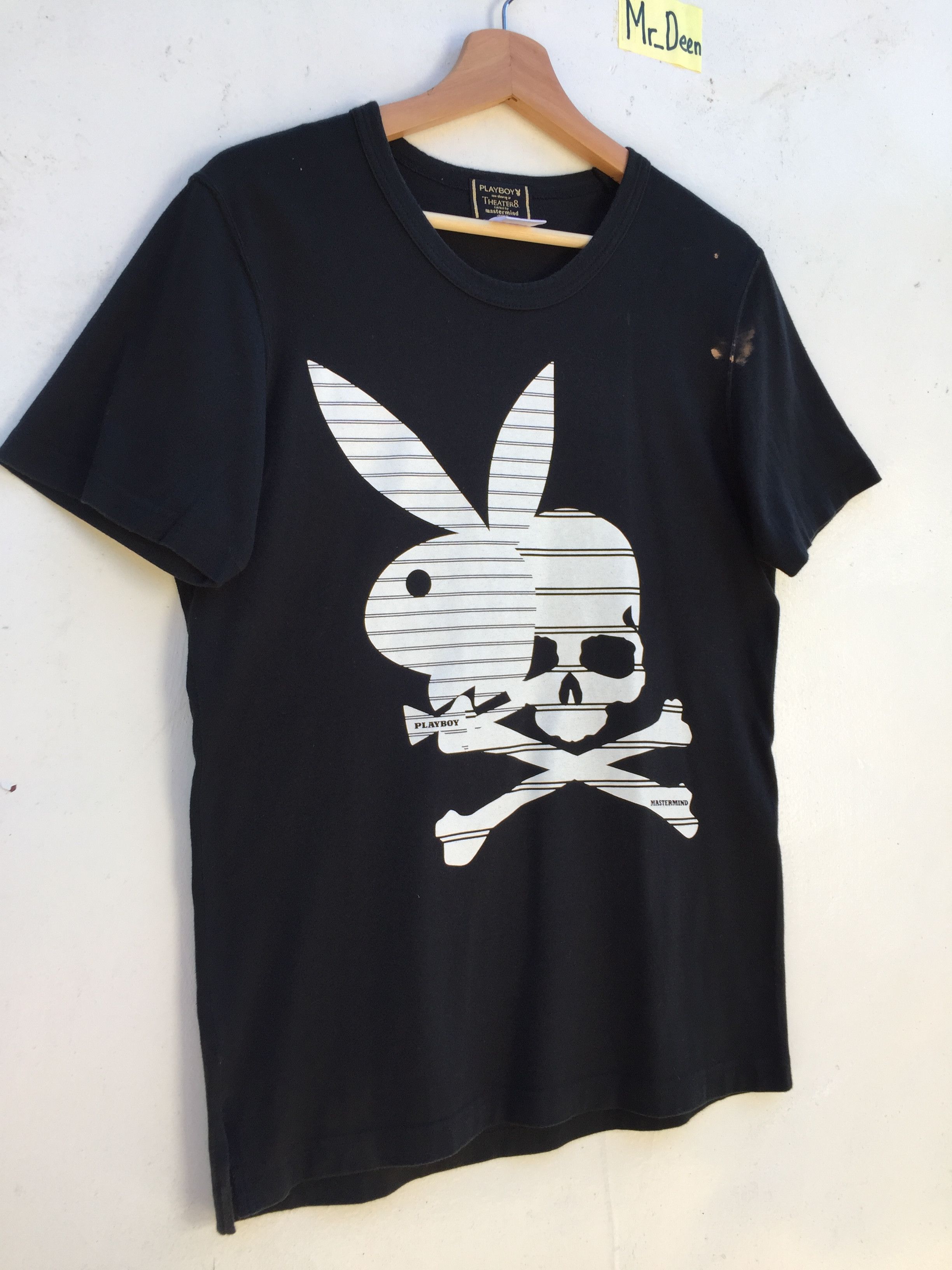 PLAYBOY × THEATER8 × mastermind JAPAN Mastermind Japan x Theater 8 x Playboy Series Tee $1600 Sz