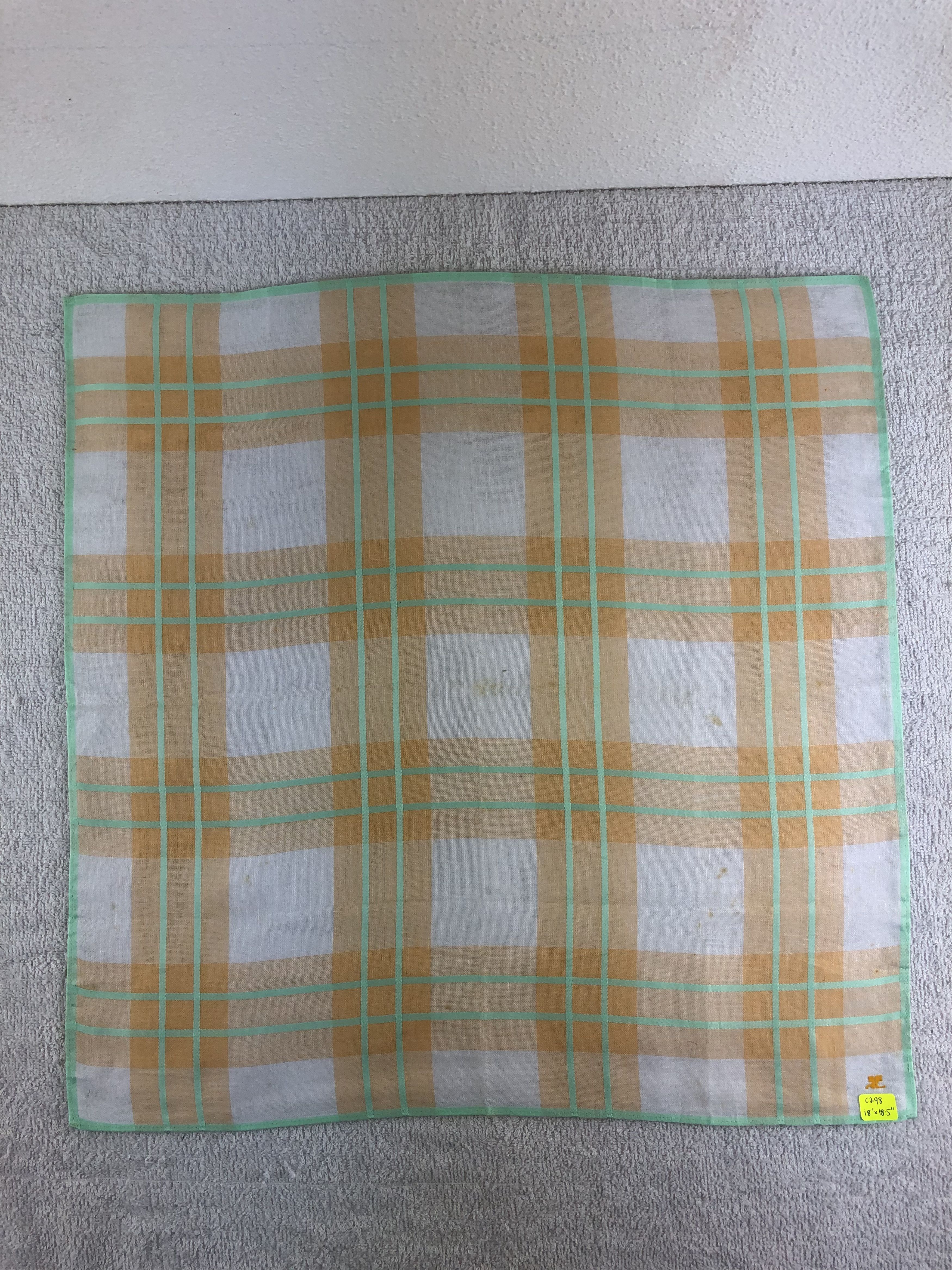 Courreges Courreges Handkerchief / Bandana / Neckerchief C298 Size ONE SIZE - 3 Thumbnail