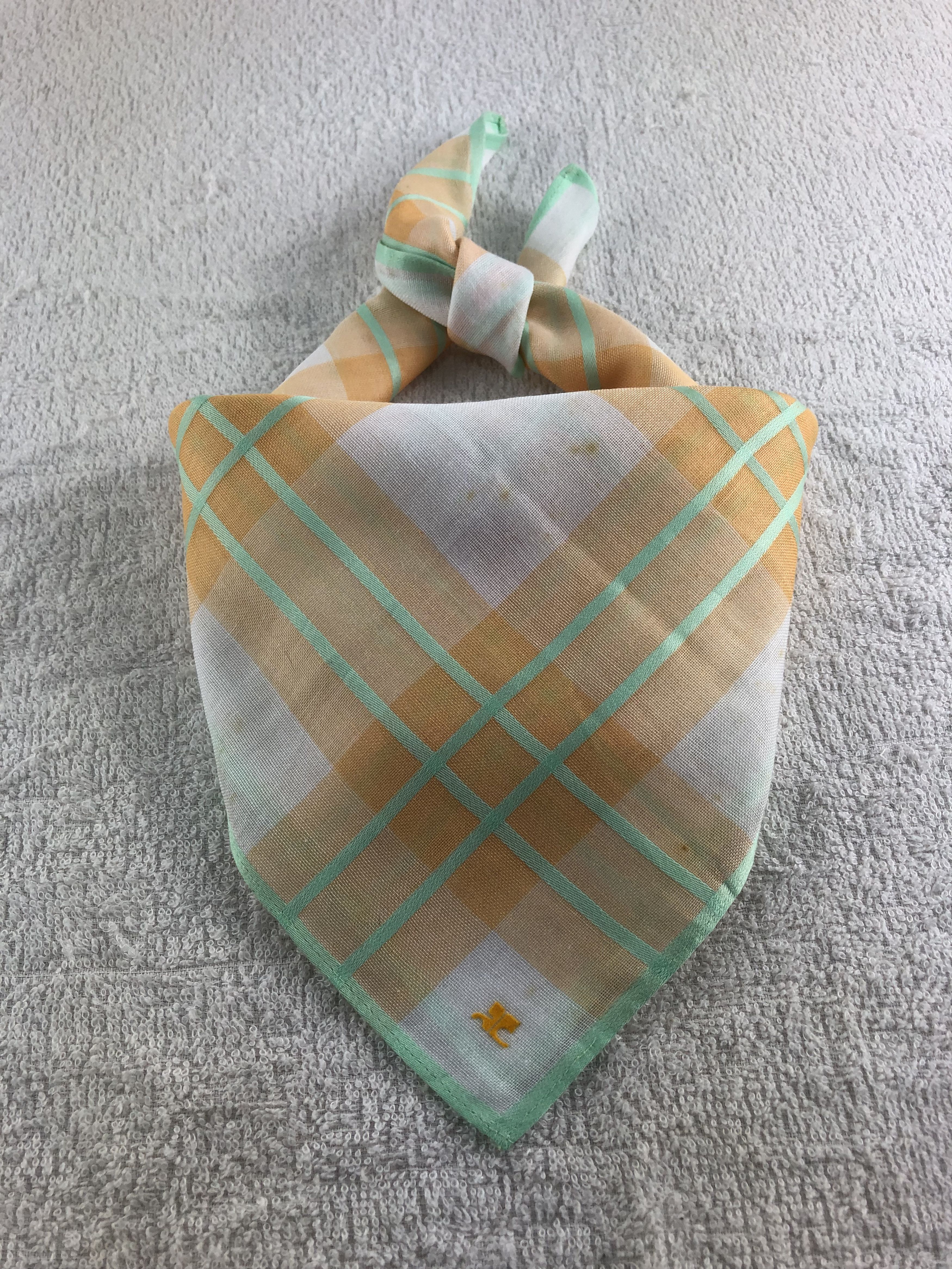 Courreges Courreges Handkerchief / Bandana / Neckerchief C298 Size ONE SIZE - 2 Thumbnail