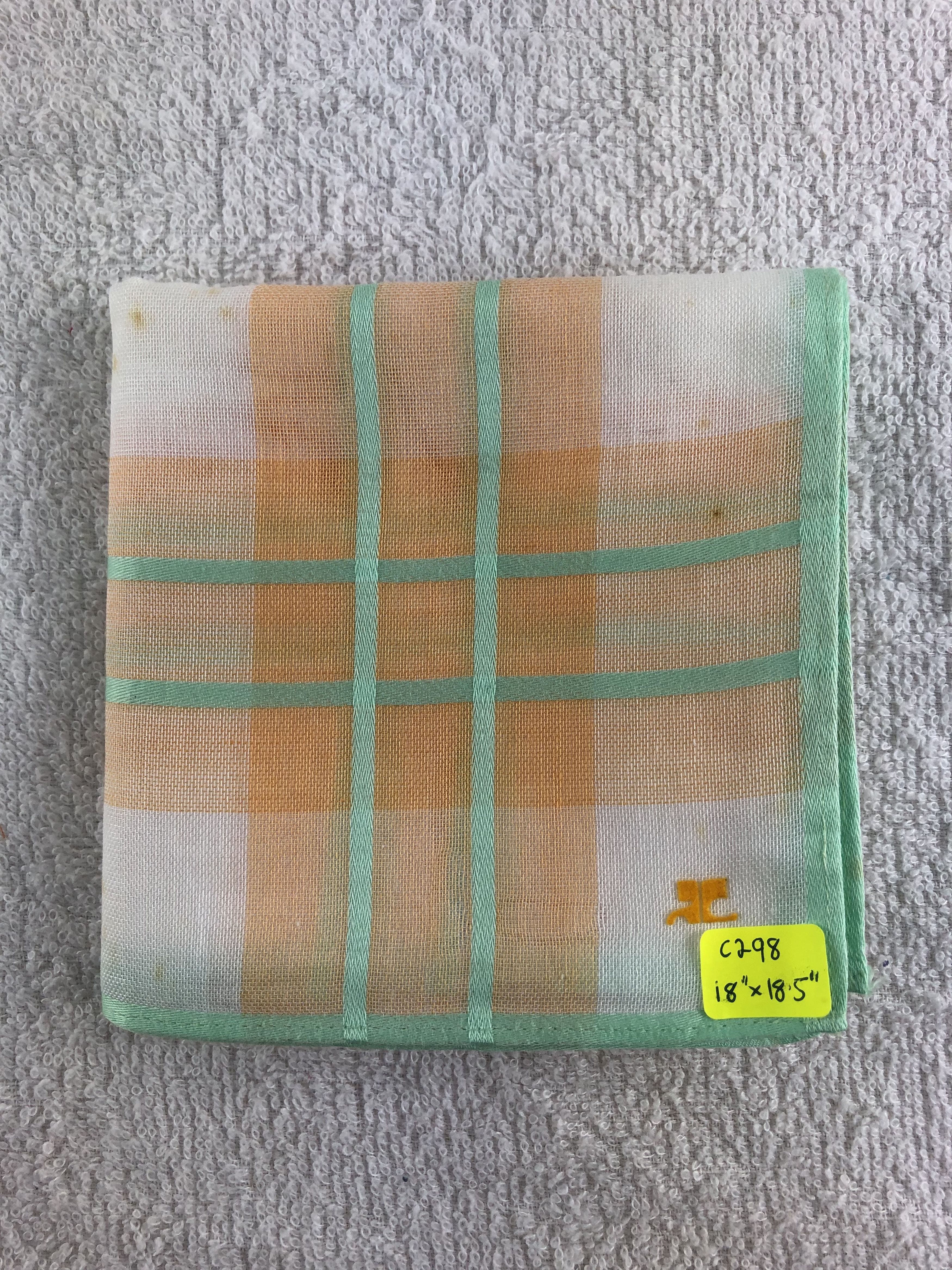 Courreges Courreges Handkerchief / Bandana / Neckerchief C298 Size ONE SIZE - 8 Thumbnail