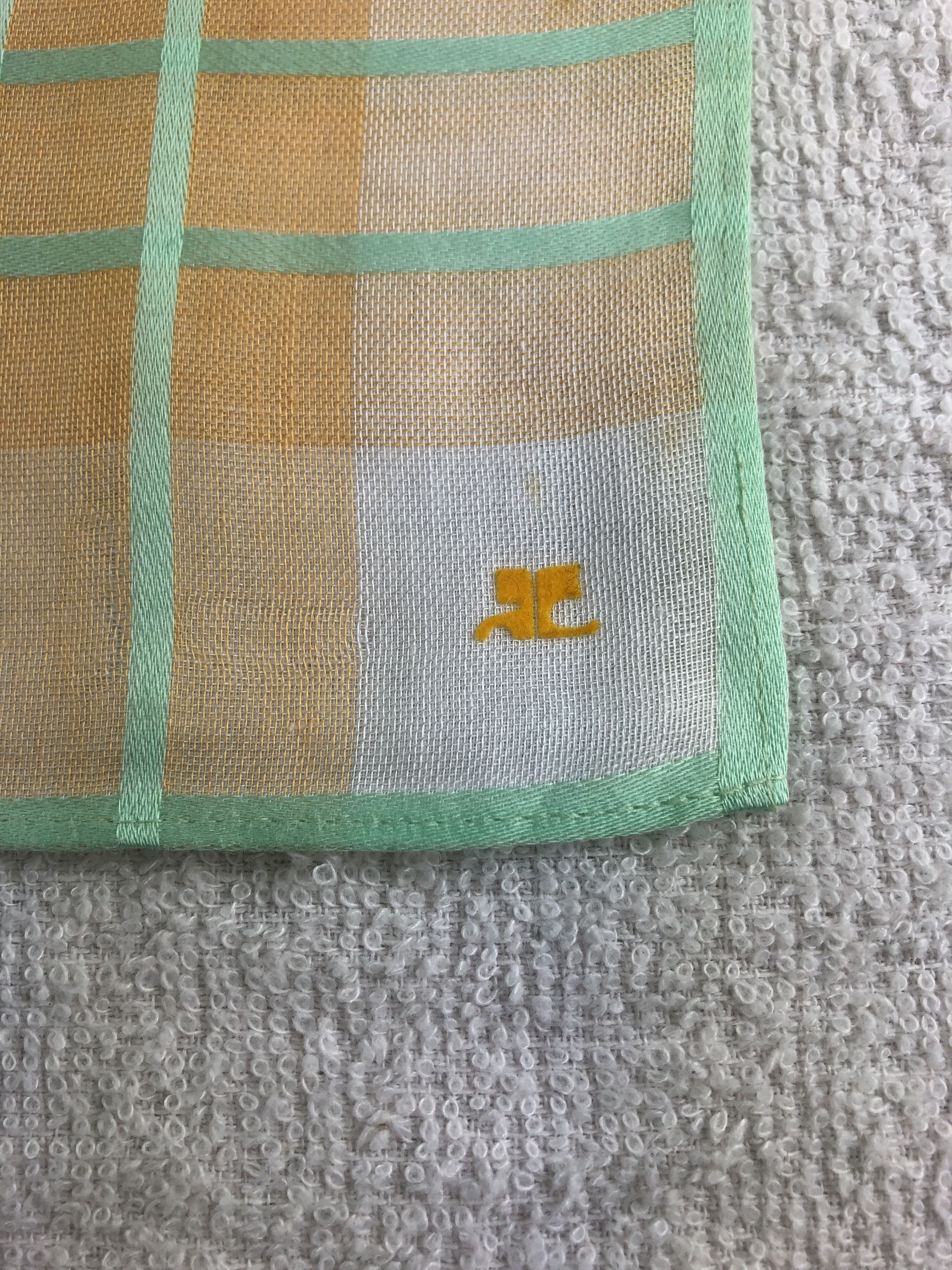 Courreges Courreges Handkerchief / Bandana / Neckerchief C298 Size ONE SIZE - 5 Thumbnail