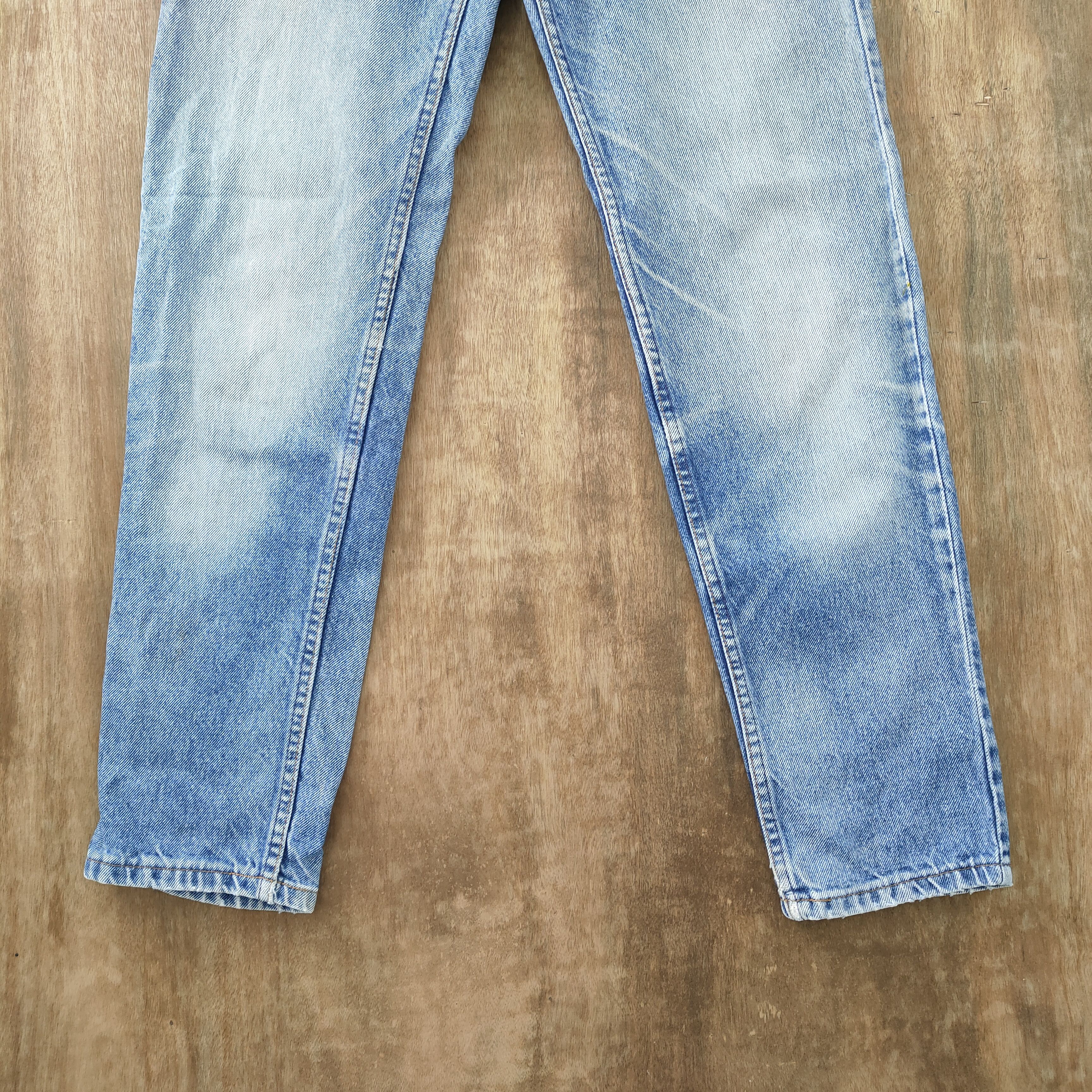 Levi's Vintage Clothing VINTAGE LEVI'S 610 USA FADED RIPPEP DENIM JEANS w29 Size US 29 - 3 Thumbnail