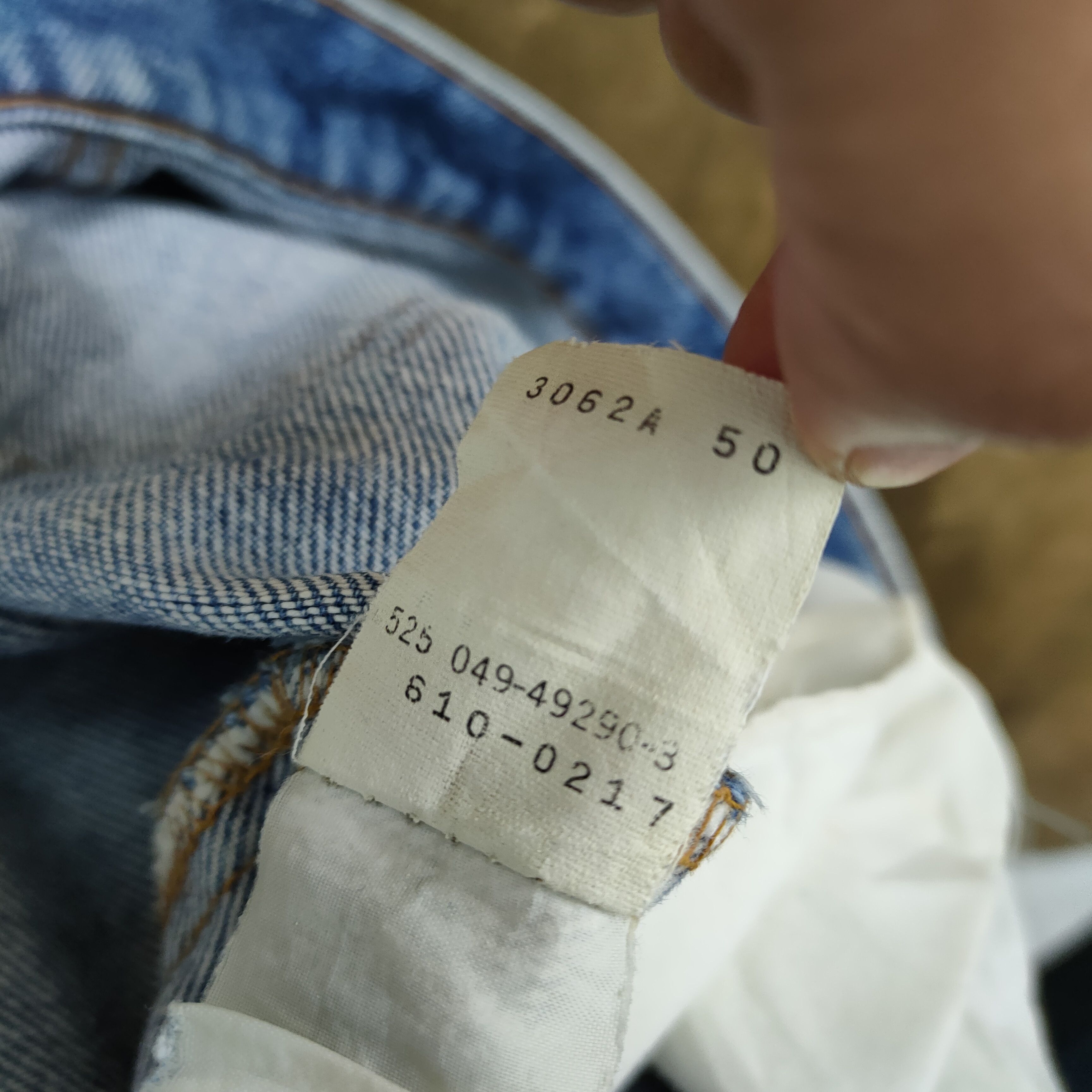Levi's Vintage Clothing VINTAGE LEVI'S 610 USA FADED RIPPEP DENIM JEANS w29 Size US 29 - 15 Thumbnail