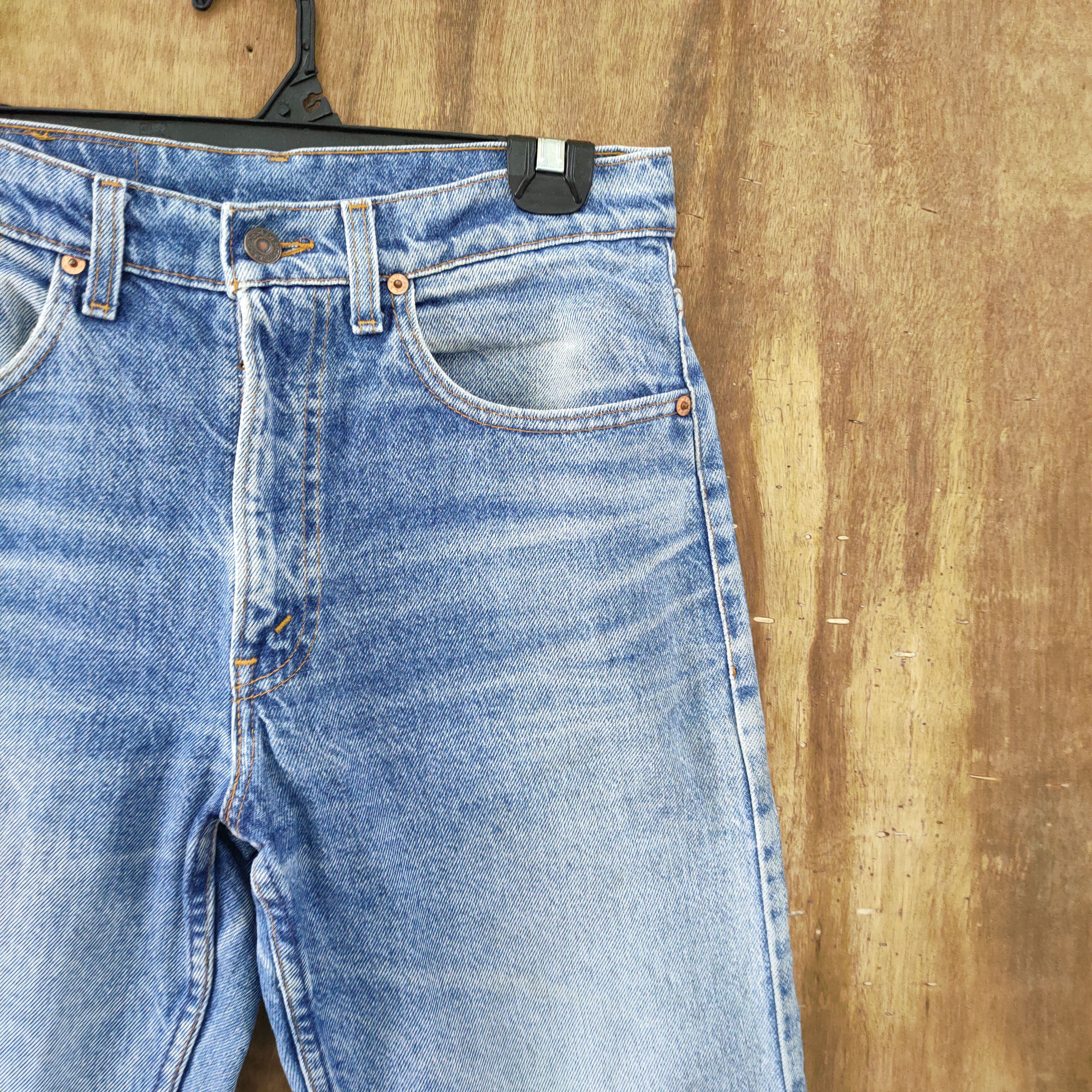 Levi's Vintage Clothing VINTAGE LEVI'S 610 USA FADED RIPPEP DENIM JEANS w29 Size US 29 - 5 Thumbnail