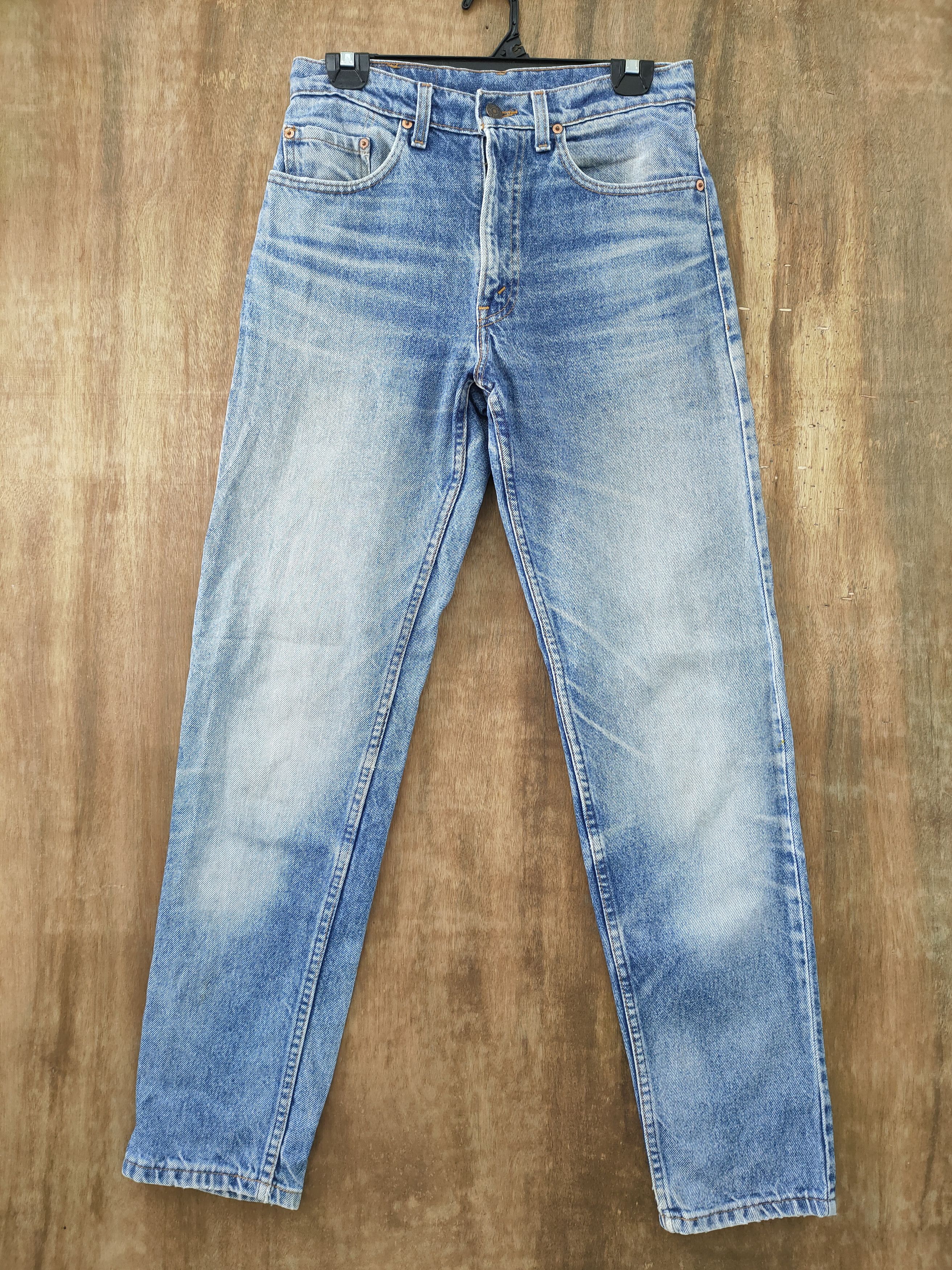 Levi's Vintage Clothing VINTAGE LEVI'S 610 USA FADED RIPPEP DENIM JEANS w29 Size US 29 - 1 Thumbnail