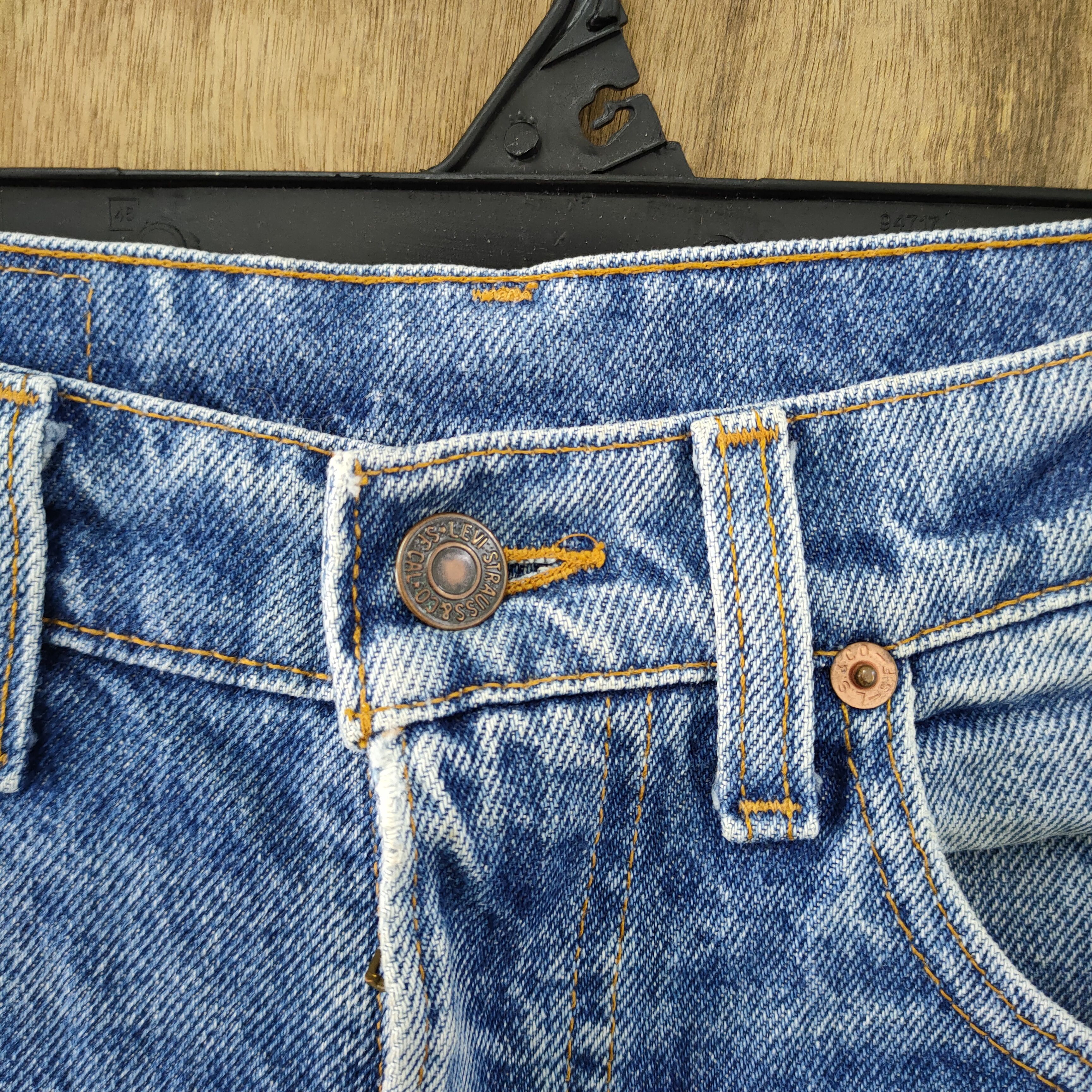 Levi's Vintage Clothing VINTAGE LEVI'S 610 USA FADED RIPPEP DENIM JEANS w29 Size US 29 - 7 Thumbnail