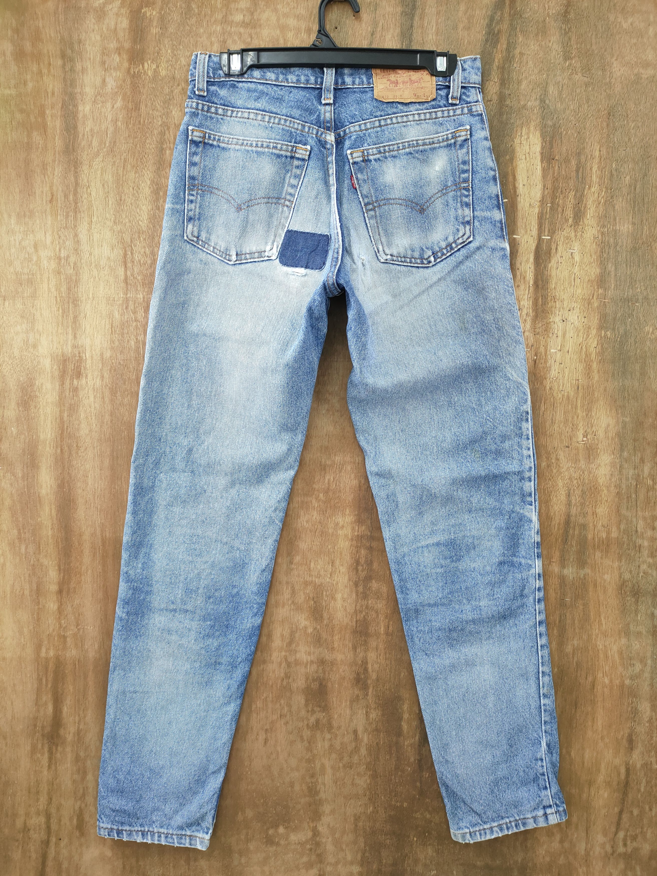 Levi's Vintage Clothing VINTAGE LEVI'S 610 USA FADED RIPPEP DENIM JEANS w29 Size US 29 - 8 Thumbnail