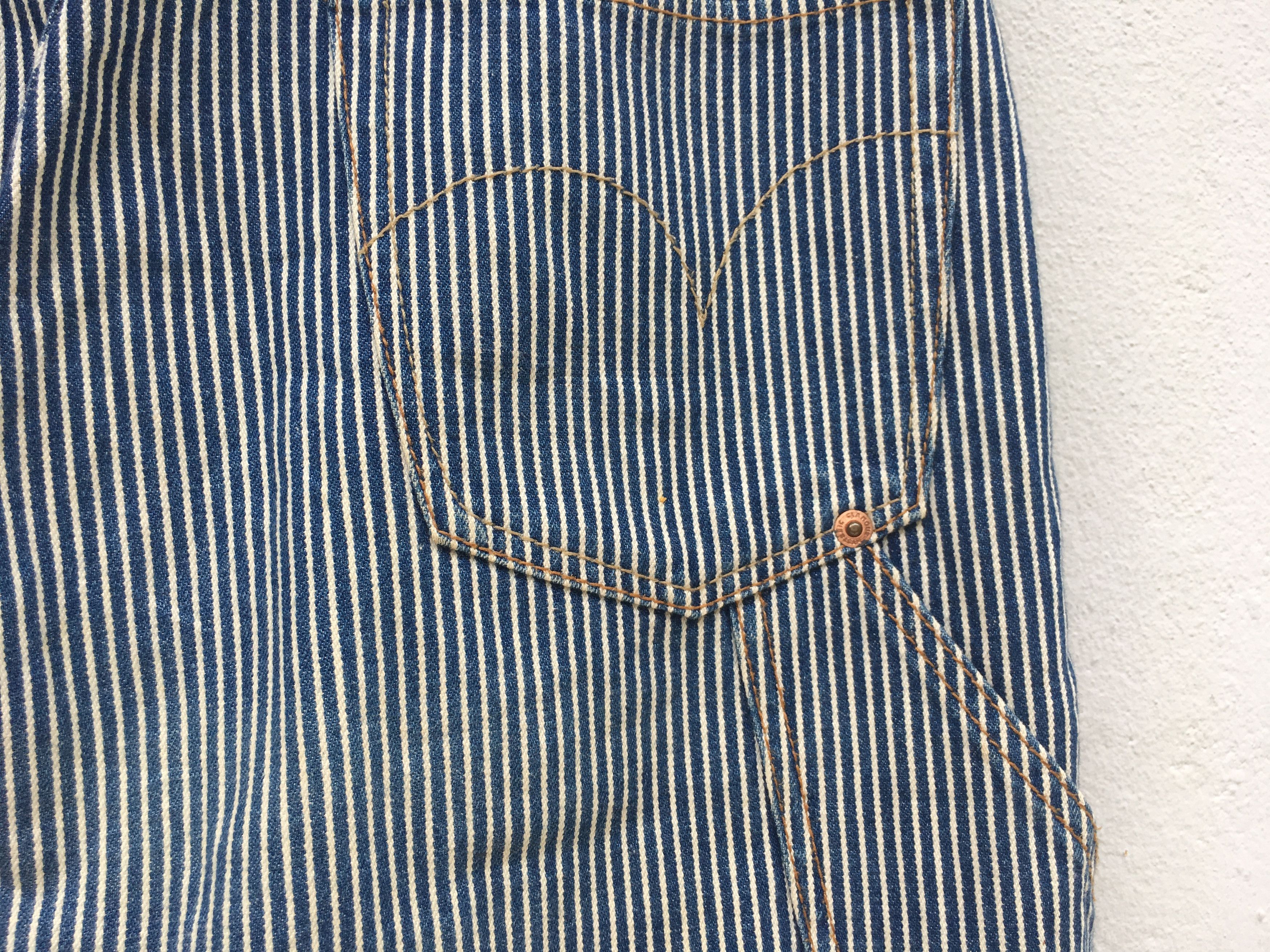 Hysteric Glamour Hysteric Glamour Rare KINKY STRIPES JEANS (Loose Cut) Size US 32 / EU 48 - 14 Thumbnail