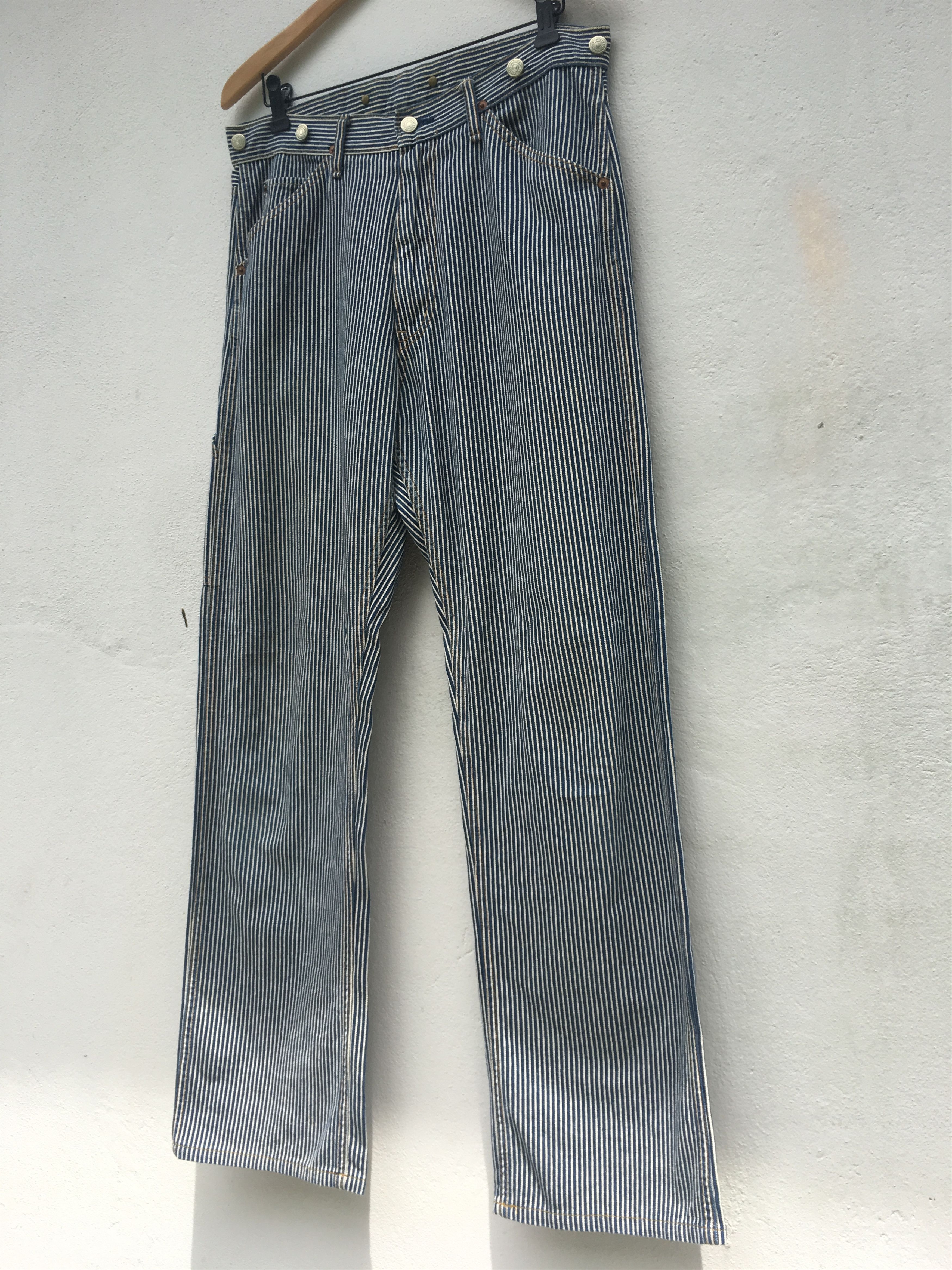 Hysteric Glamour Hysteric Glamour Rare KINKY STRIPES JEANS (Loose Cut) Size US 32 / EU 48 - 3 Thumbnail