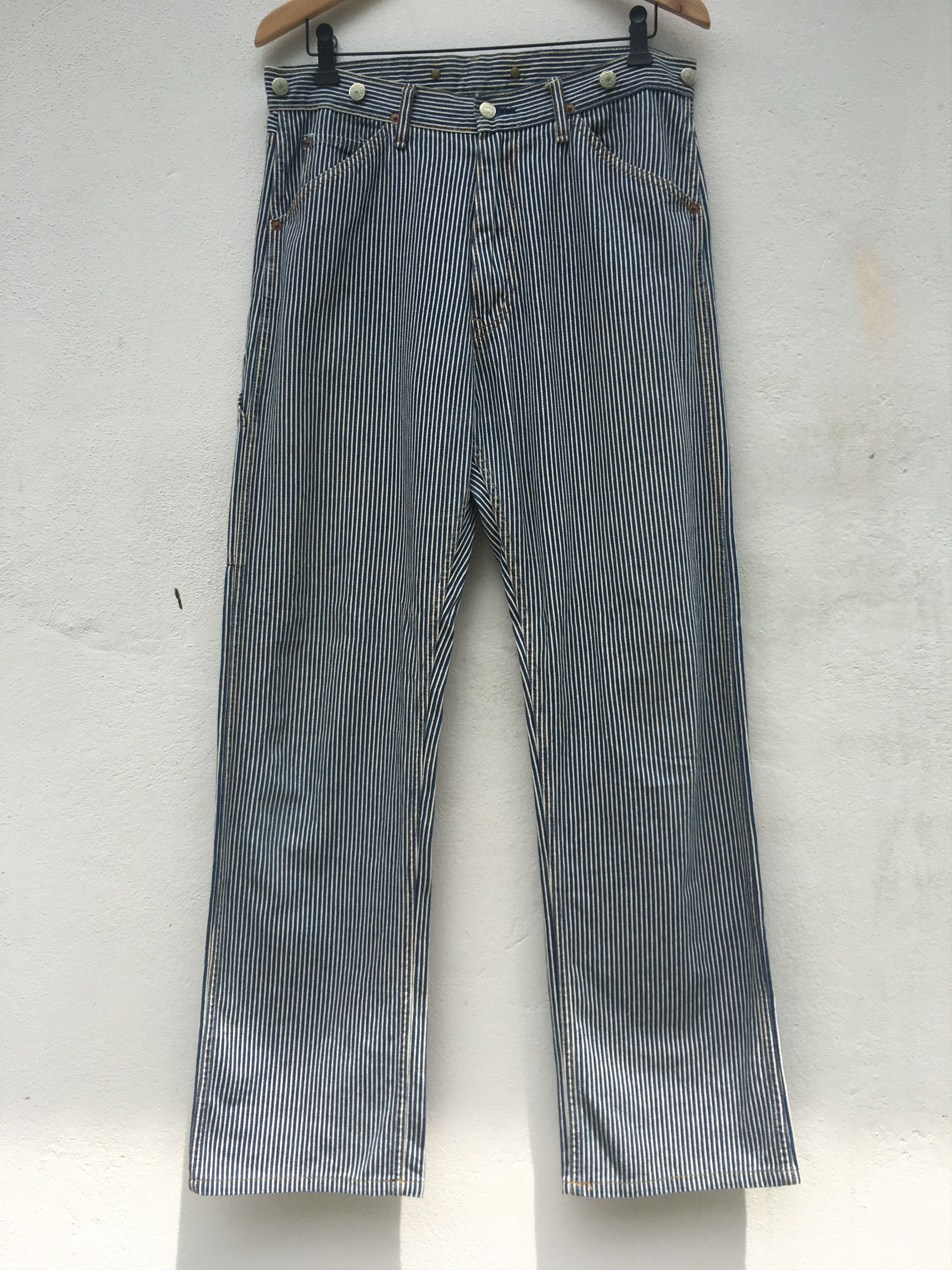 Hysteric Glamour Hysteric Glamour Rare KINKY STRIPES JEANS (Loose Cut) Size US 32 / EU 48 - 2 Thumbnail