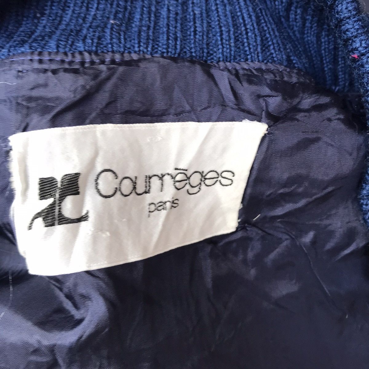 Courreges × Designer Courreges Paris Corduroy Bomber Style Jackets Size US XS / EU 42 / 0 - 12 Thumbnail