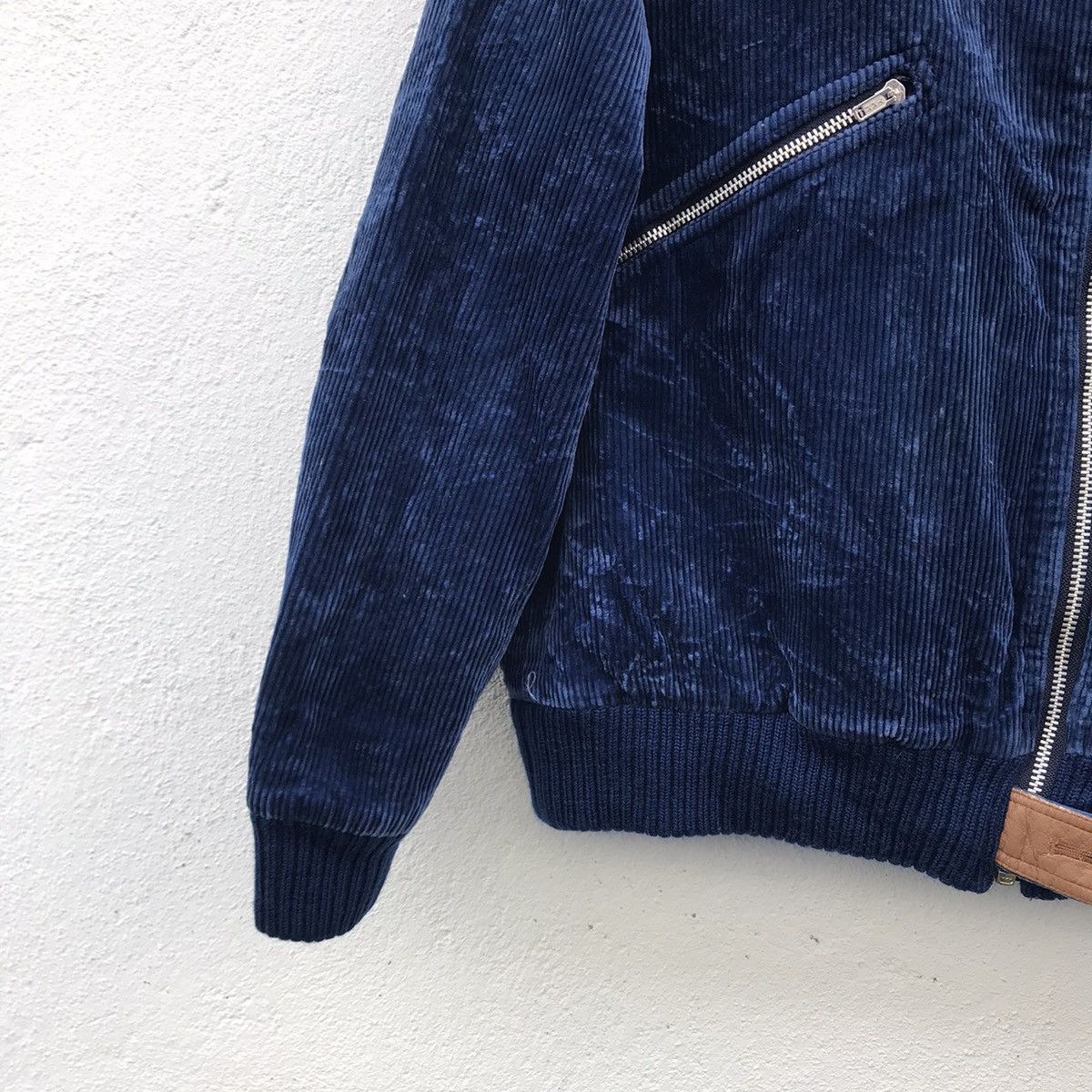 Courreges × Designer Courreges Paris Corduroy Bomber Style Jackets Size US XS / EU 42 / 0 - 4 Thumbnail