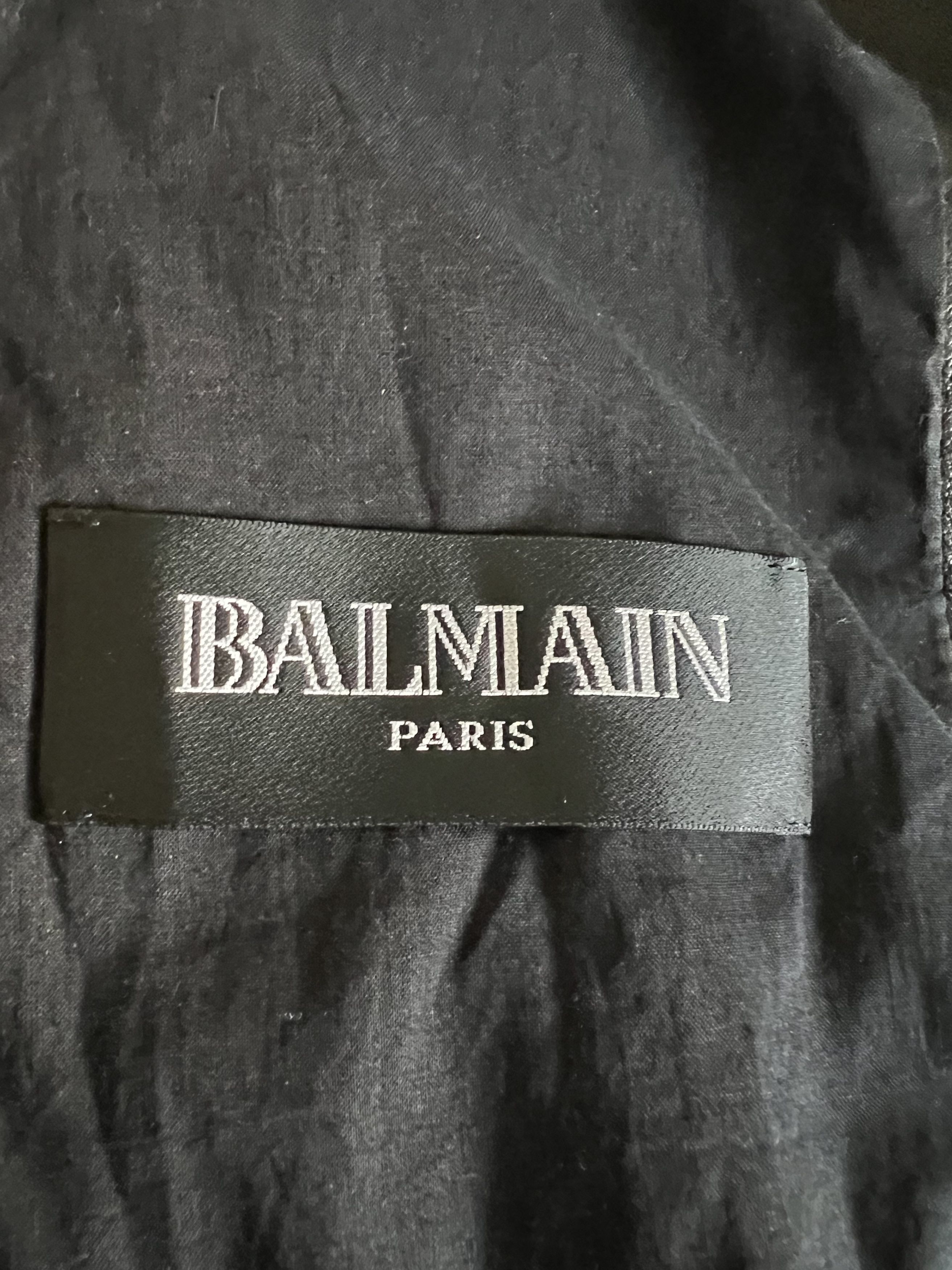 Balmain Iconic Leather Jacket by Balmain Size US L / EU 52-54 / 3 - 6 Thumbnail