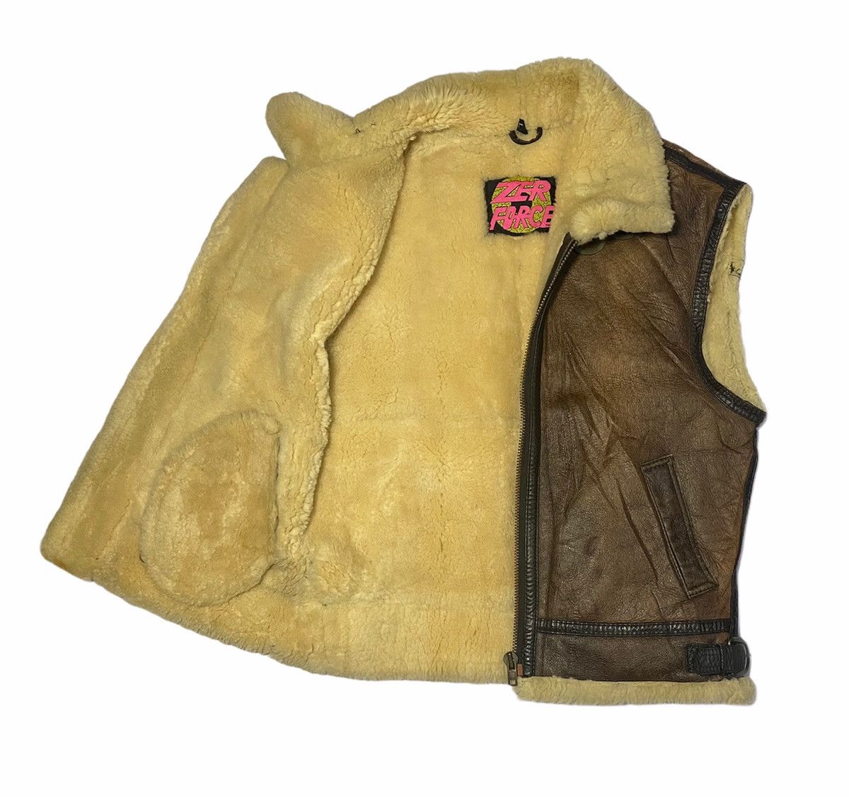 Other Vintage B3 Sheepskin Sleeveless Jacket Size US M / EU 48-50 / 2 - 4 Thumbnail