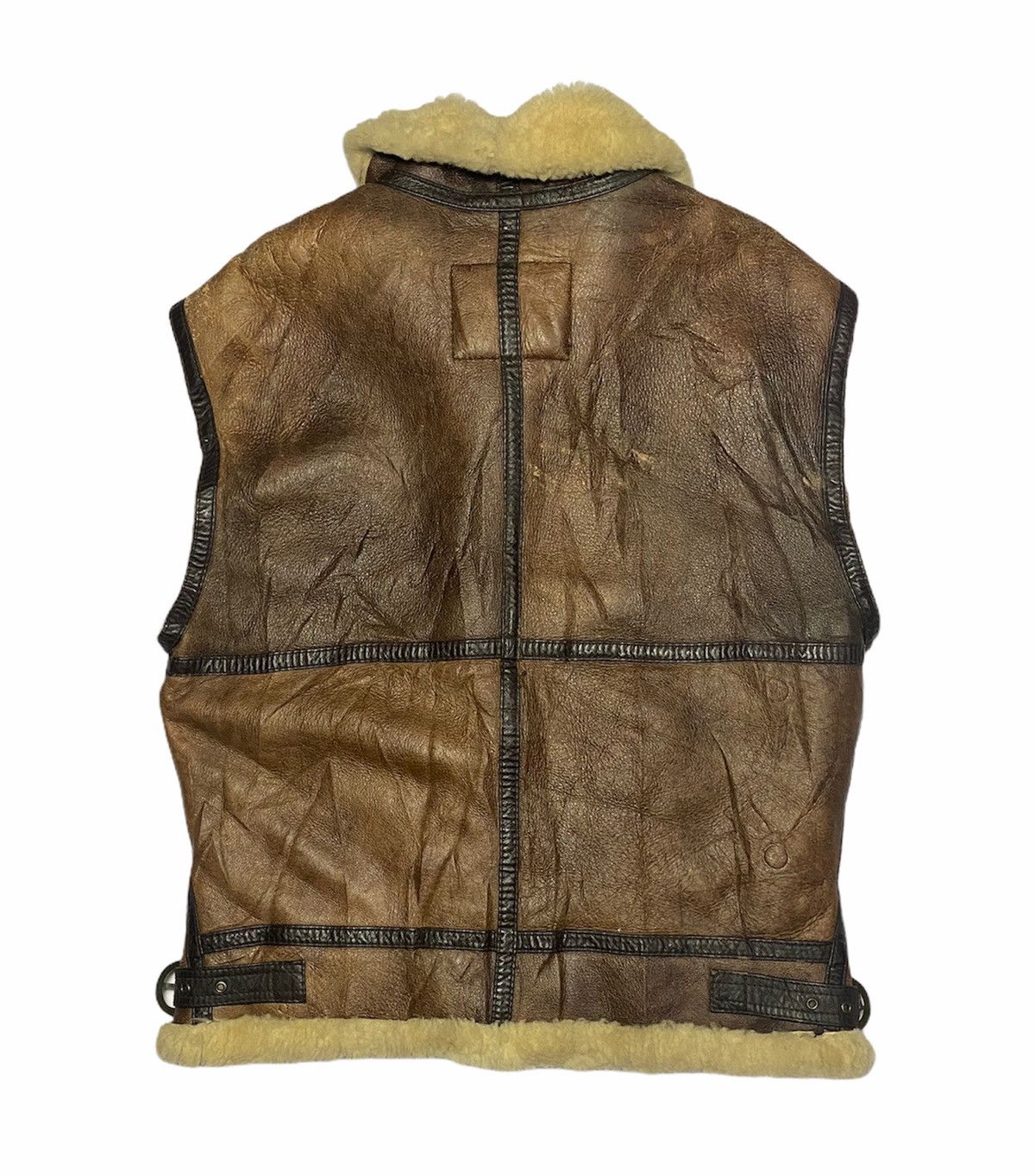 Other Vintage B3 Sheepskin Sleeveless Jacket Size US M / EU 48-50 / 2 - 3 Thumbnail