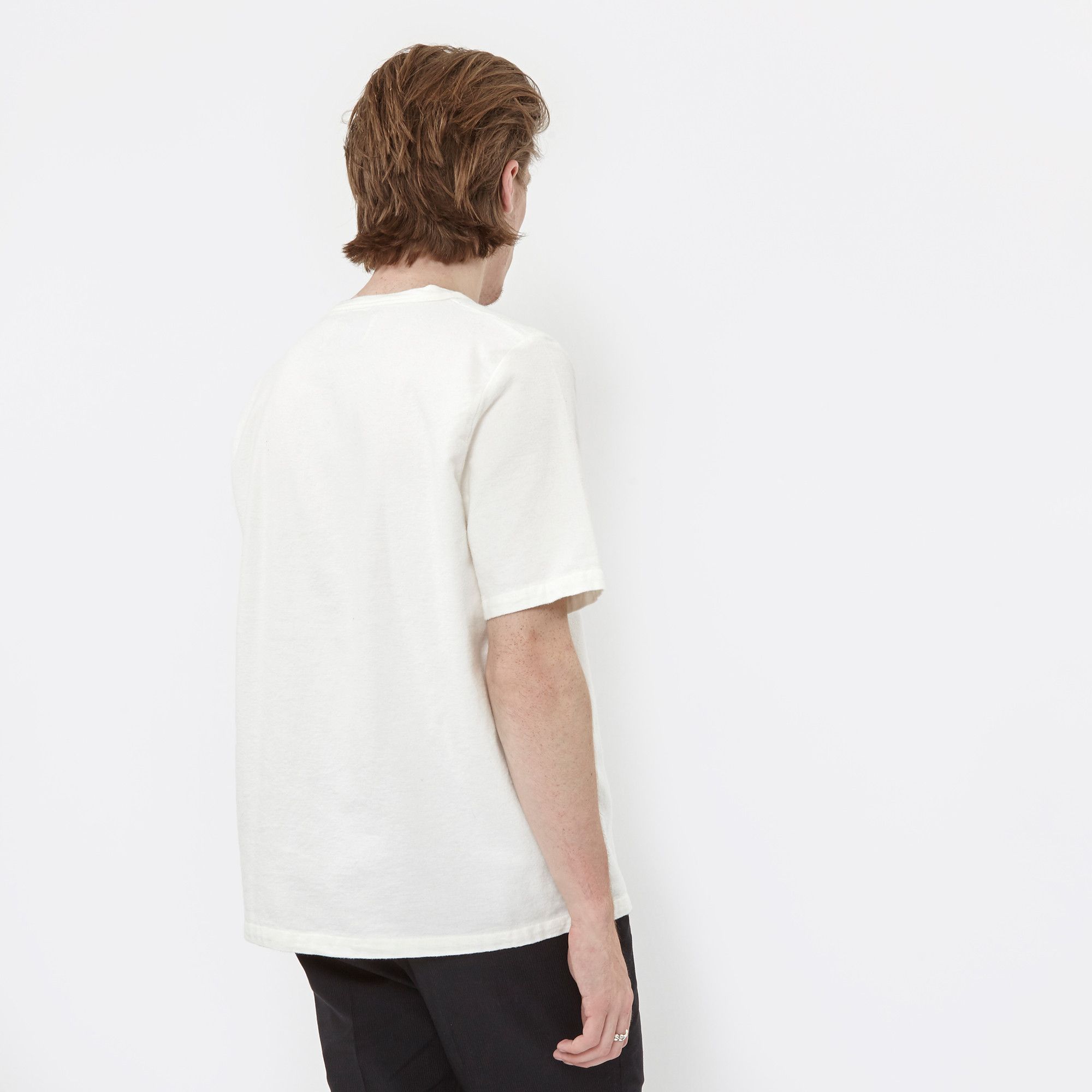 Our Legacy Our Legacy Weave Tee -- White Ultimate Flannel Size US L / EU 52-54 / 3 - 2 Thumbnail