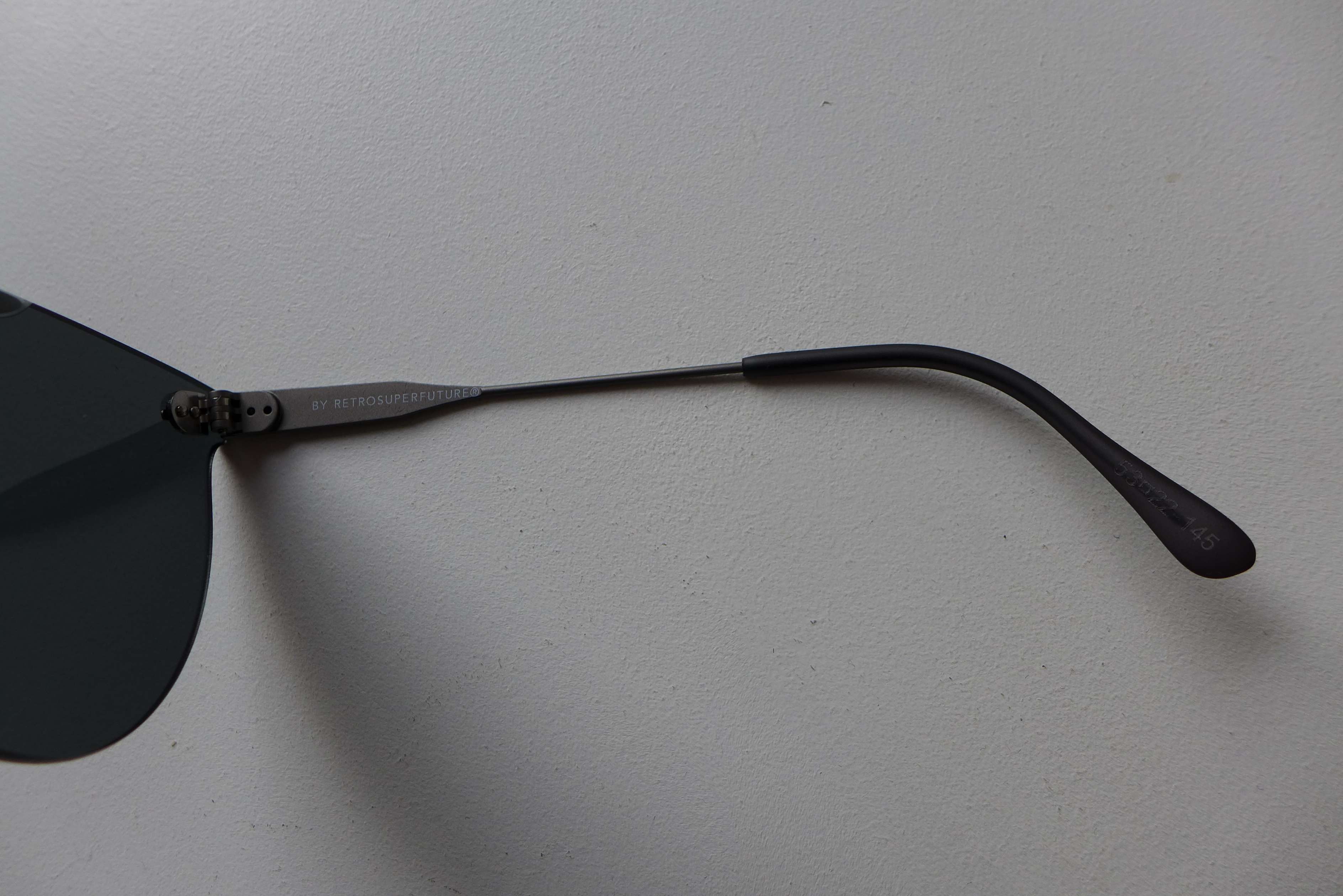 Retrosuperfuture Retrosuperfuture Tuttolente Giaguaro Sunglasses - Black Size ONE SIZE - 11 Thumbnail