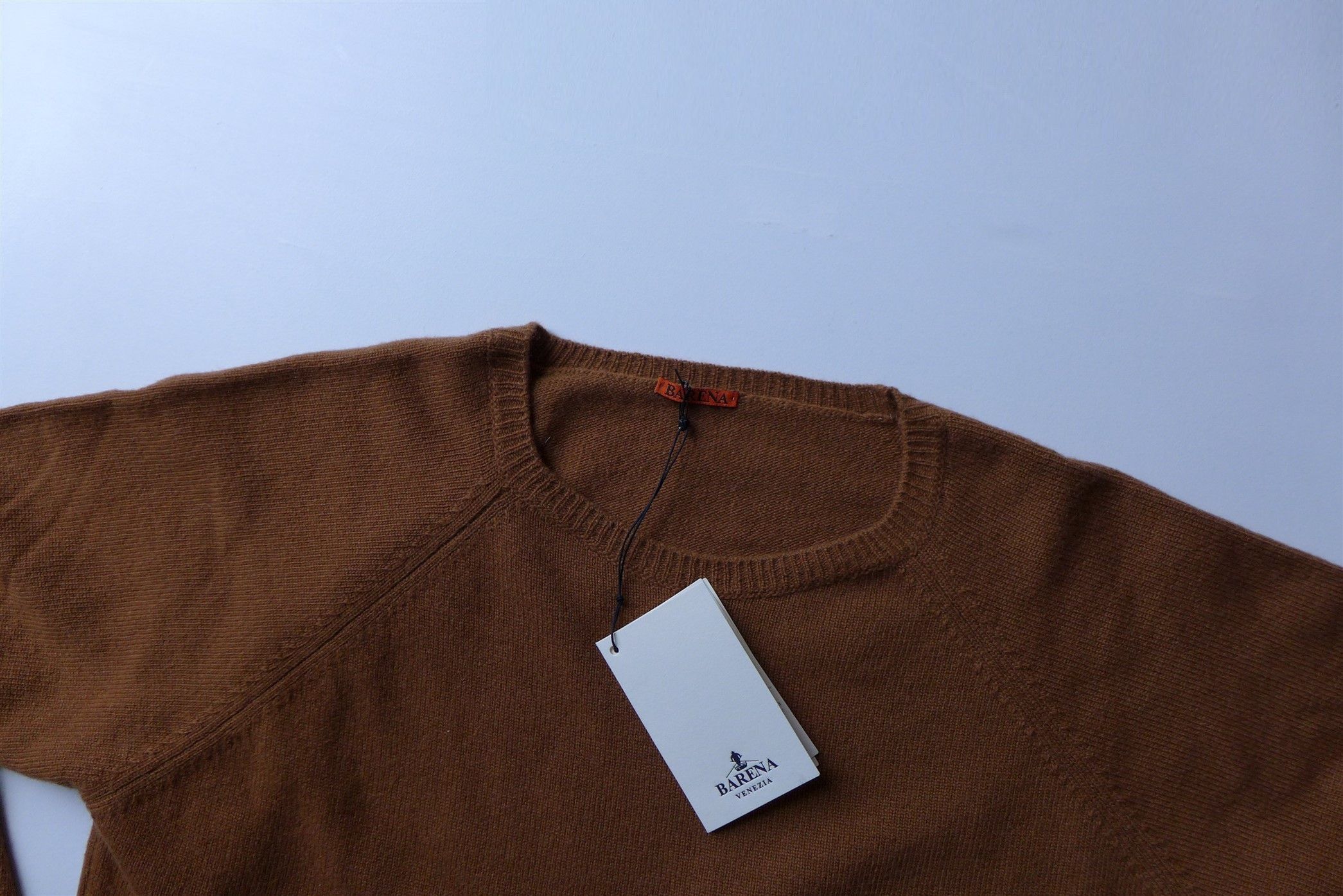 Barena Barena Giro Cosy Sweater Knit - Brown Cashmere Wool Size US L / EU 52-54 / 3 - 4 Thumbnail