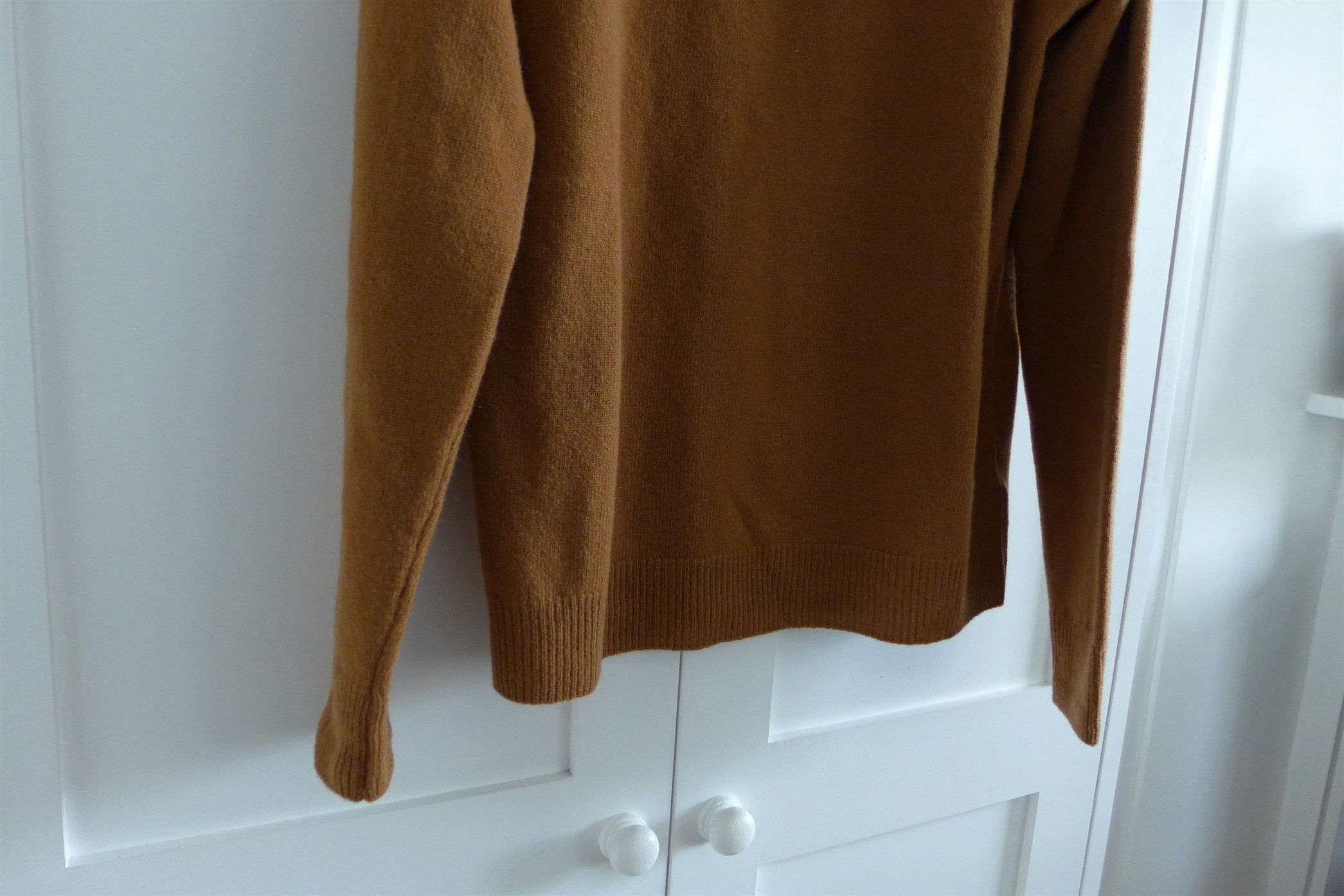 Barena Barena Giro Cosy Sweater Knit - Brown Cashmere Wool Size US L / EU 52-54 / 3 - 3 Thumbnail