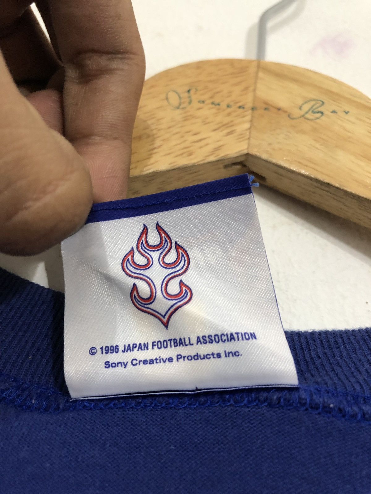 Japanese Brand Vintage Japanese Football Association JFA No.4 Ihara TShirt Size US L / EU 52-54 / 3 - 6 Thumbnail