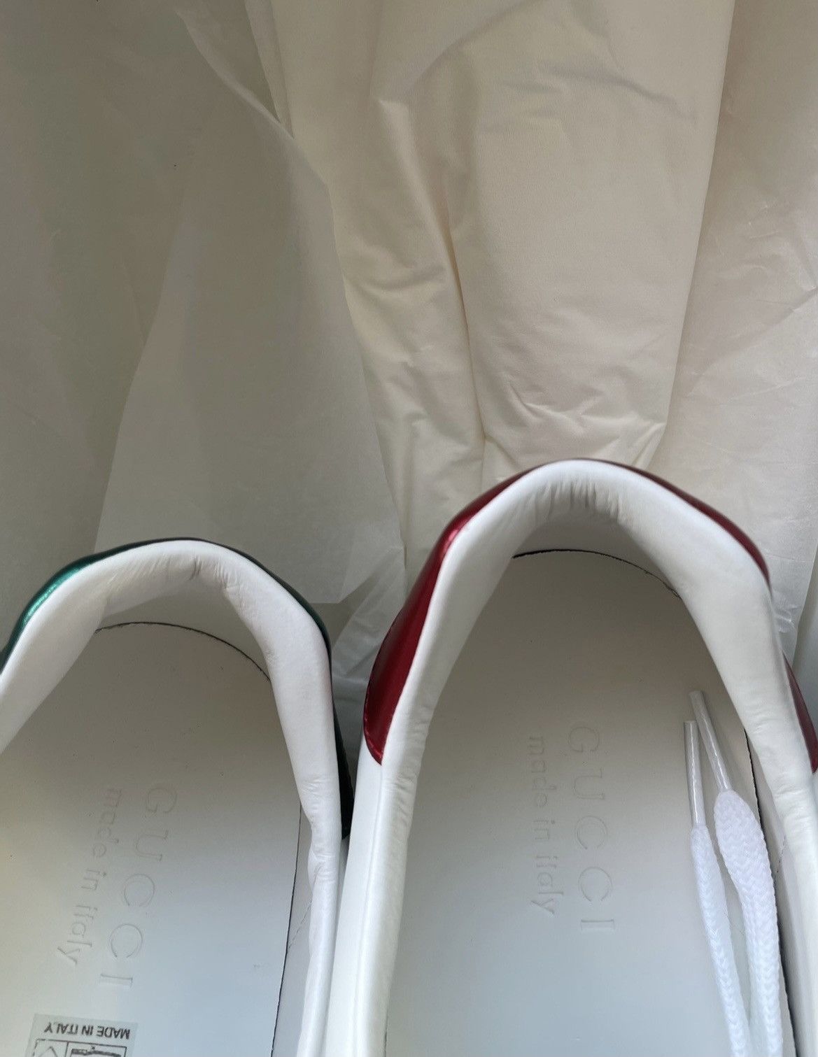 Gucci Super Runway Limited Edition LOVED ACE Leather Sneakers New Size US 10.5 / EU 43-44 - 21 Thumbnail