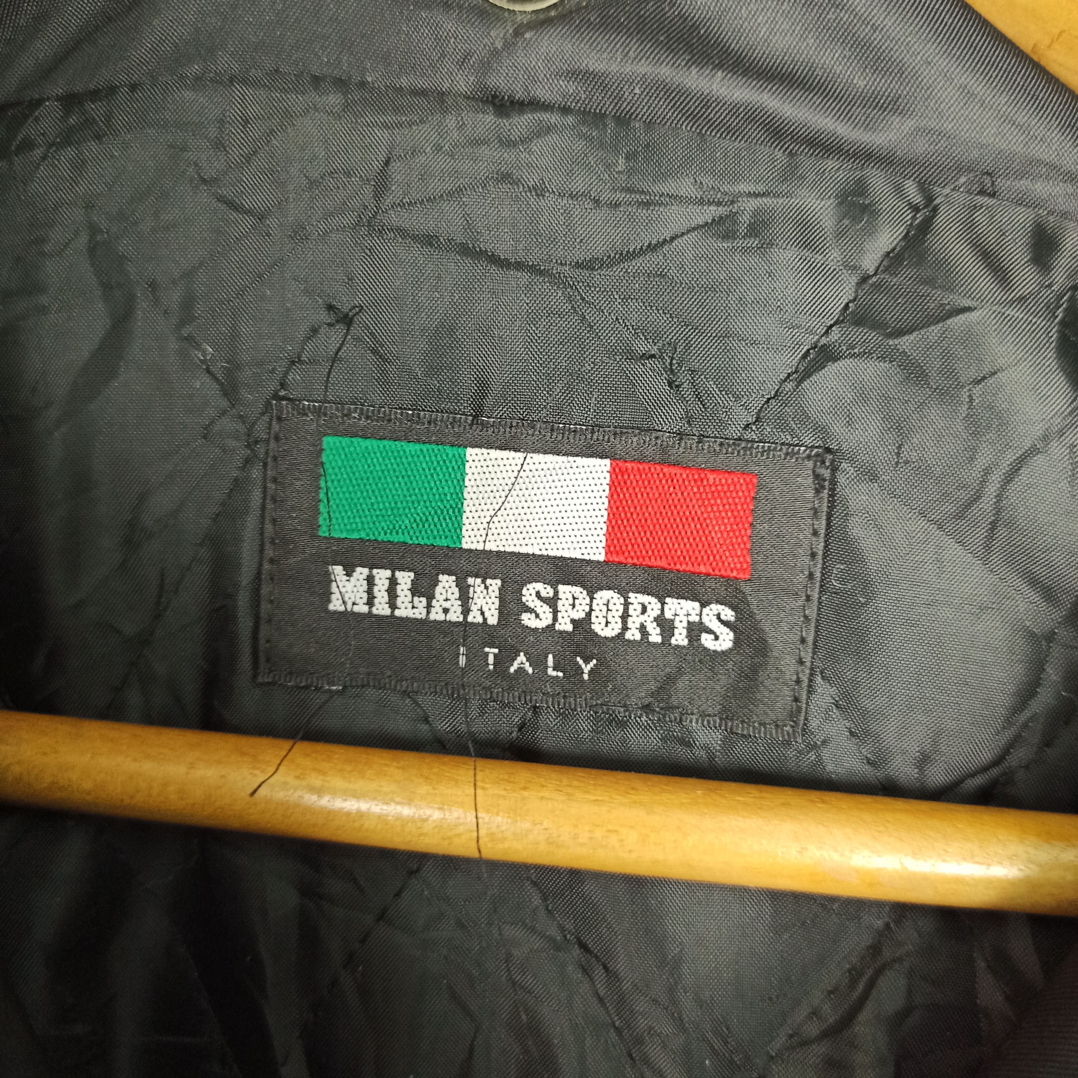 Sports Specialties Vintage AC Milan Associazion Calcio Long Jacket Hoodie Size US L / EU 52-54 / 3 - 7 Thumbnail