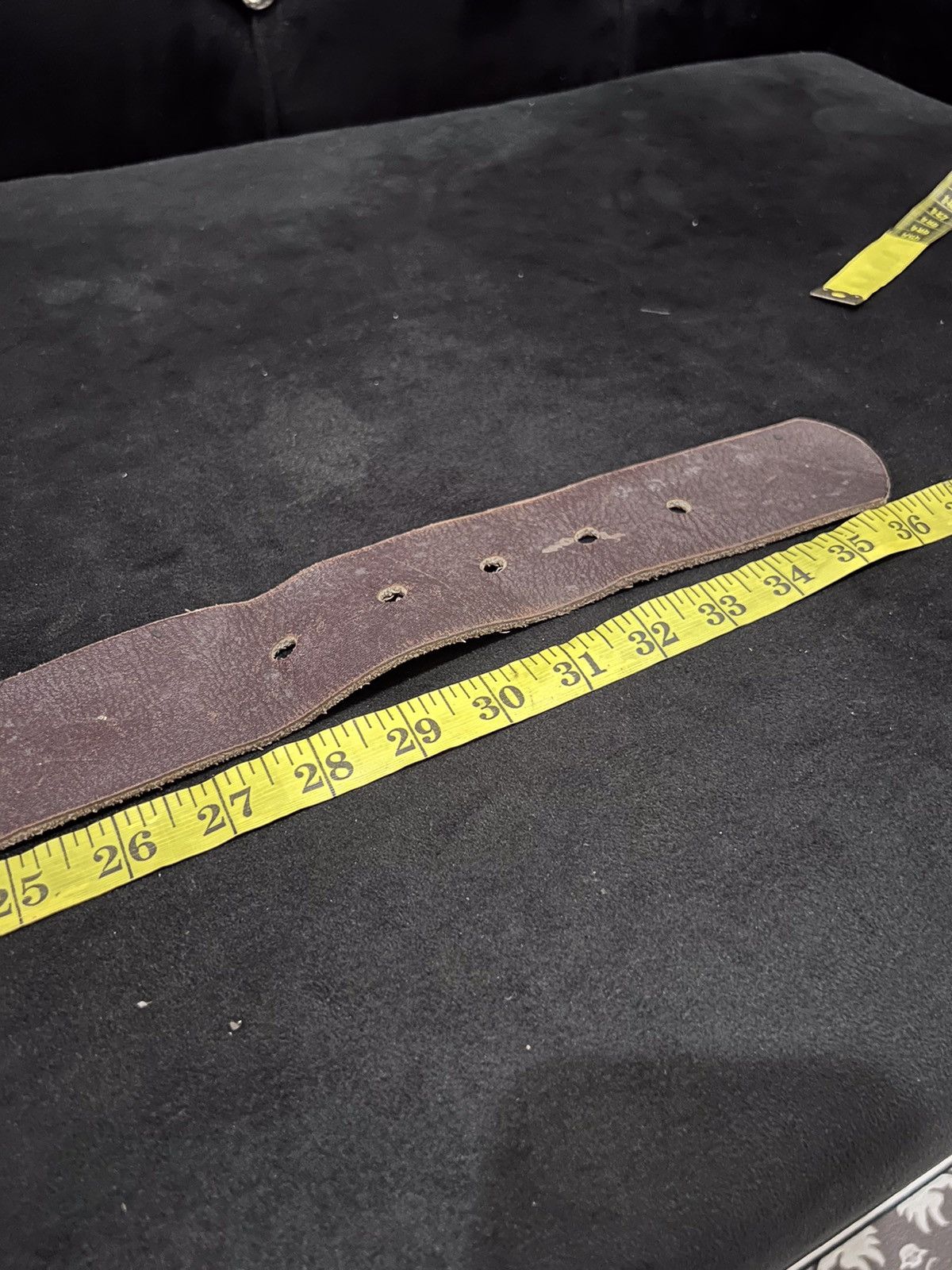Leather Unbrand Leather Buckle Belt Size ONE SIZE - 9 Thumbnail