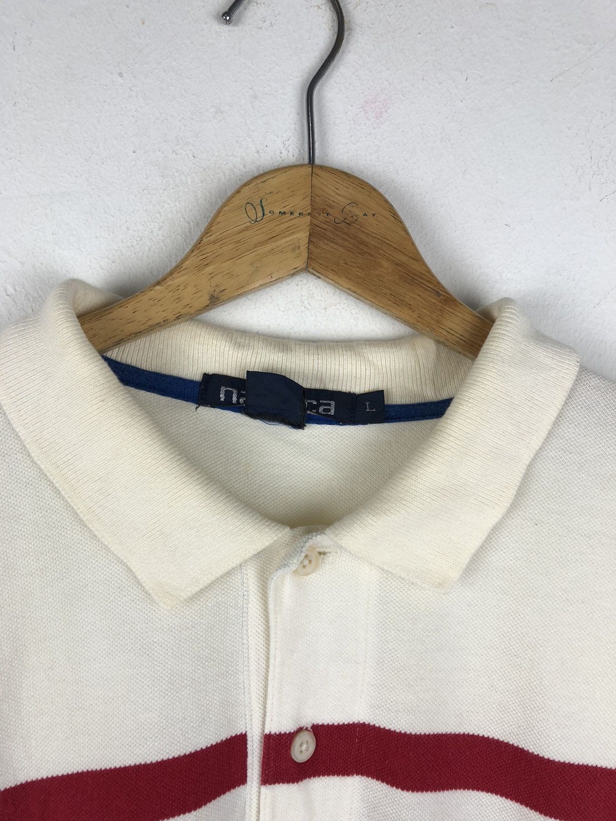 Nautica Vintage Nautica Navigation Long Sleeve Polo Shirt Size US L / EU 52-54 / 3 - 3 Thumbnail