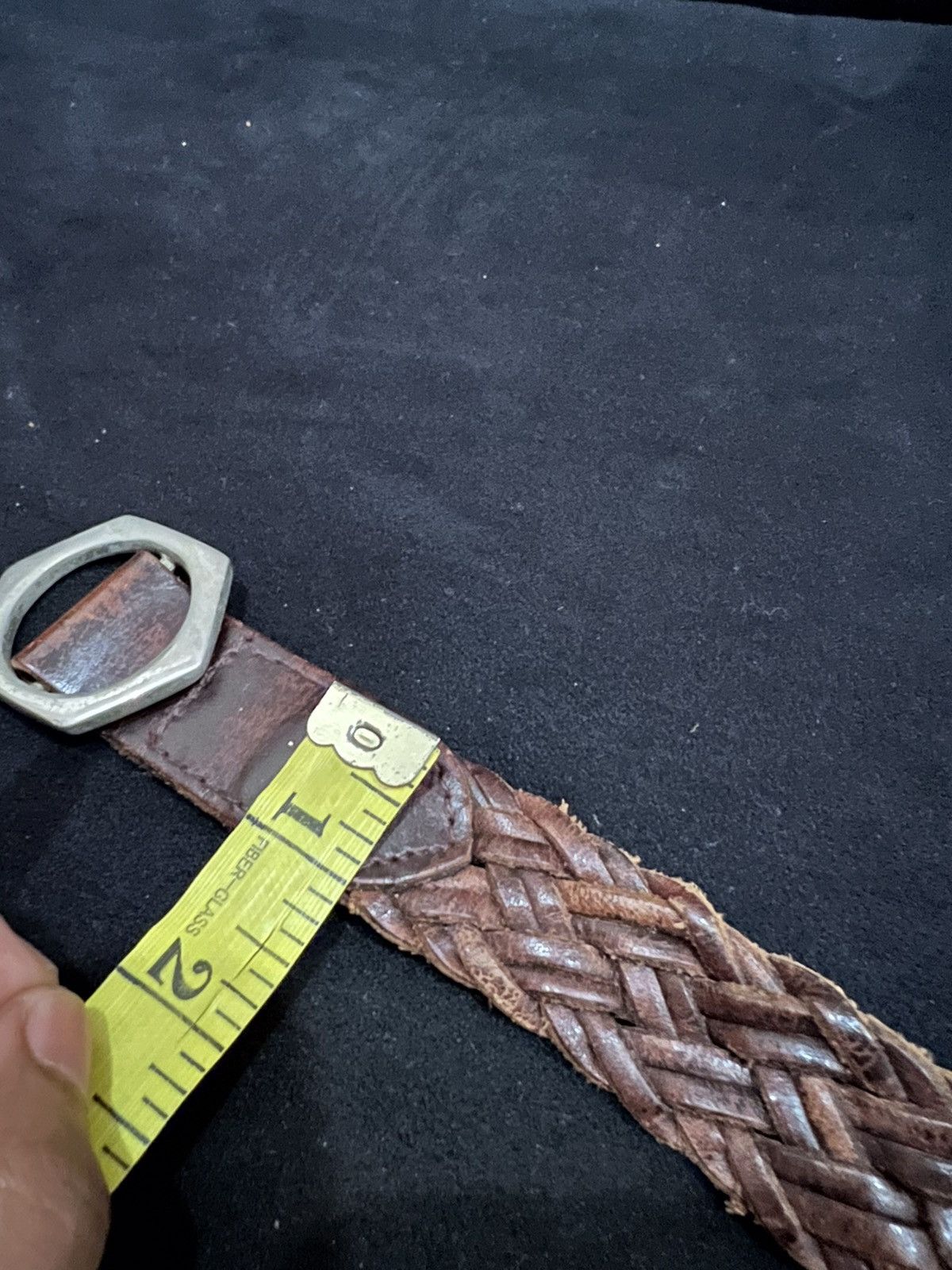 Leather Unbrand Leather Buckle Belt Size ONE SIZE - 10 Thumbnail
