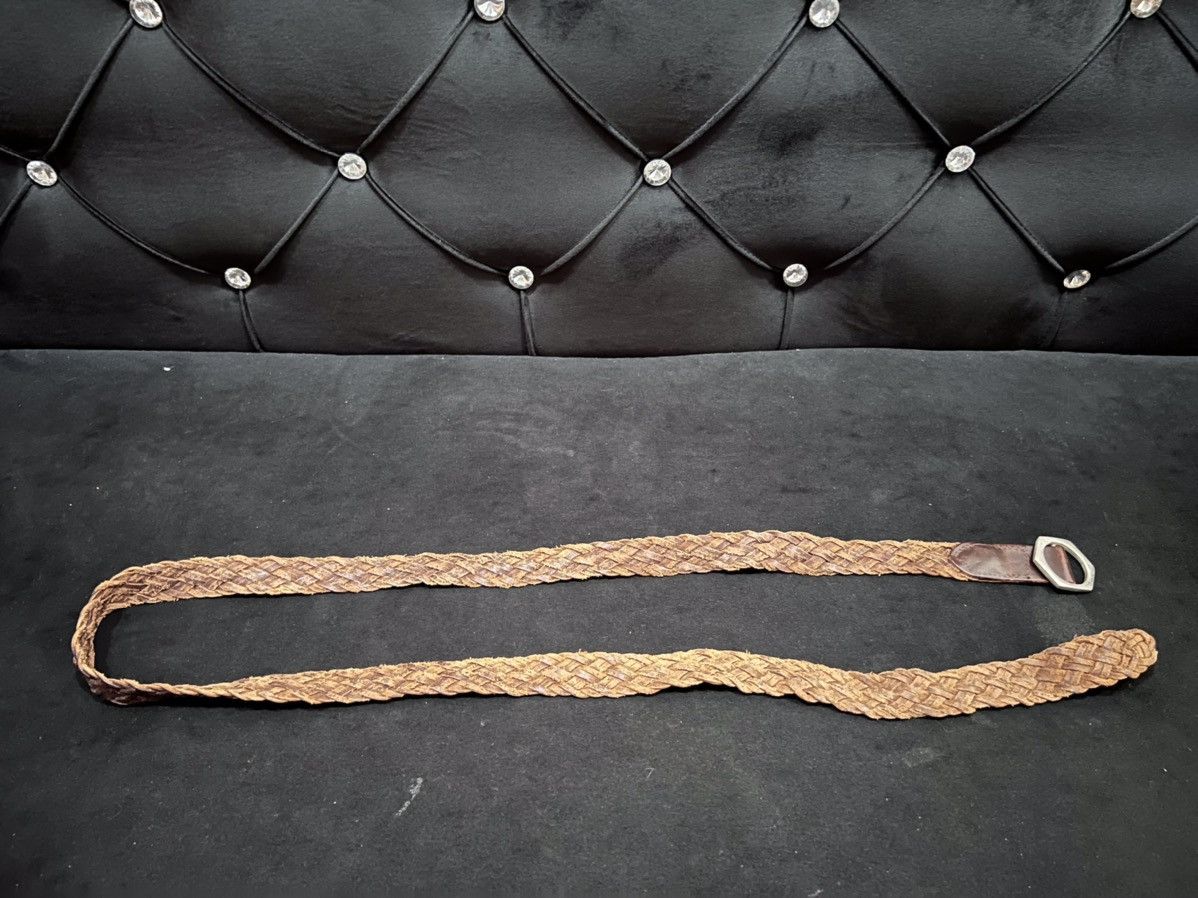 Leather Unbrand Leather Buckle Belt Size ONE SIZE - 7 Thumbnail