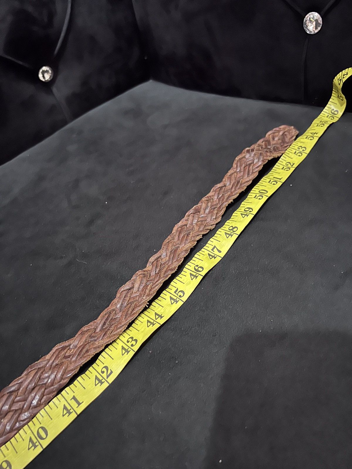 Leather Unbrand Leather Buckle Belt Size ONE SIZE - 9 Thumbnail