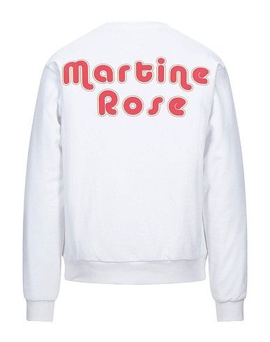 Martine Rose Sweatshirt in White Size US XL / EU 56 / 4 - 2 Thumbnail