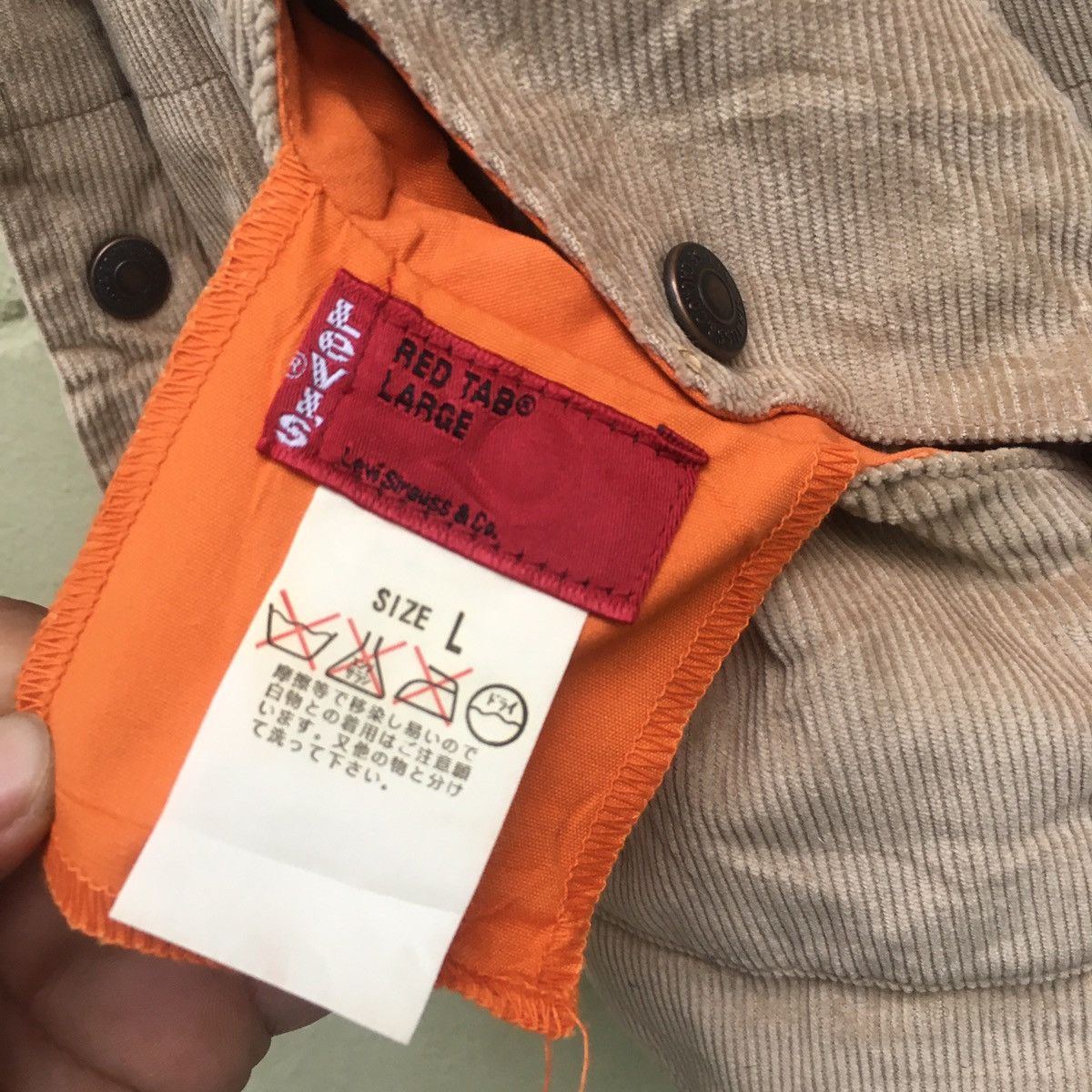 Levi's × Levi's Vintage Clothing Levi’s Reversible Corduroy Vest Size US M / EU 48-50 / 2 - 9 Thumbnail