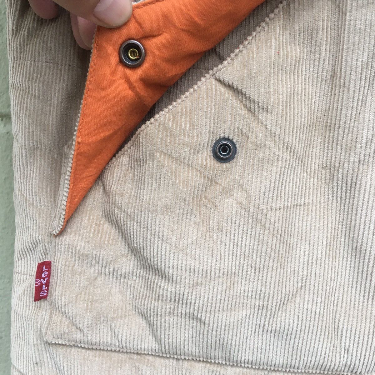 Levi's × Levi's Vintage Clothing Levi’s Reversible Corduroy Vest Size US M / EU 48-50 / 2 - 6 Thumbnail