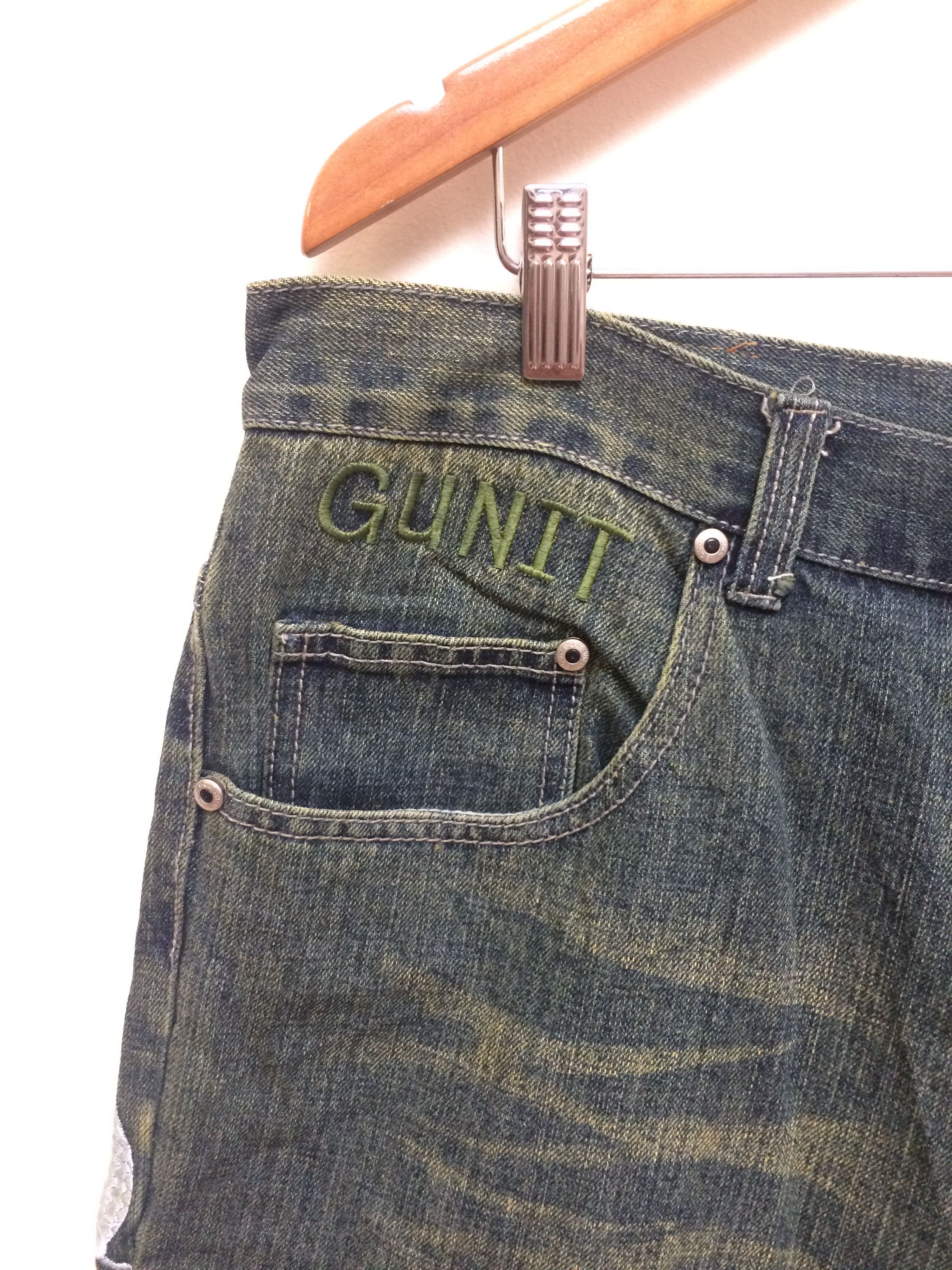 G-Unit × Vintage Vintage G-Unit Embroidered “Tattoo” Baggy Jeans Size US 38 / EU 54 - 10 Thumbnail