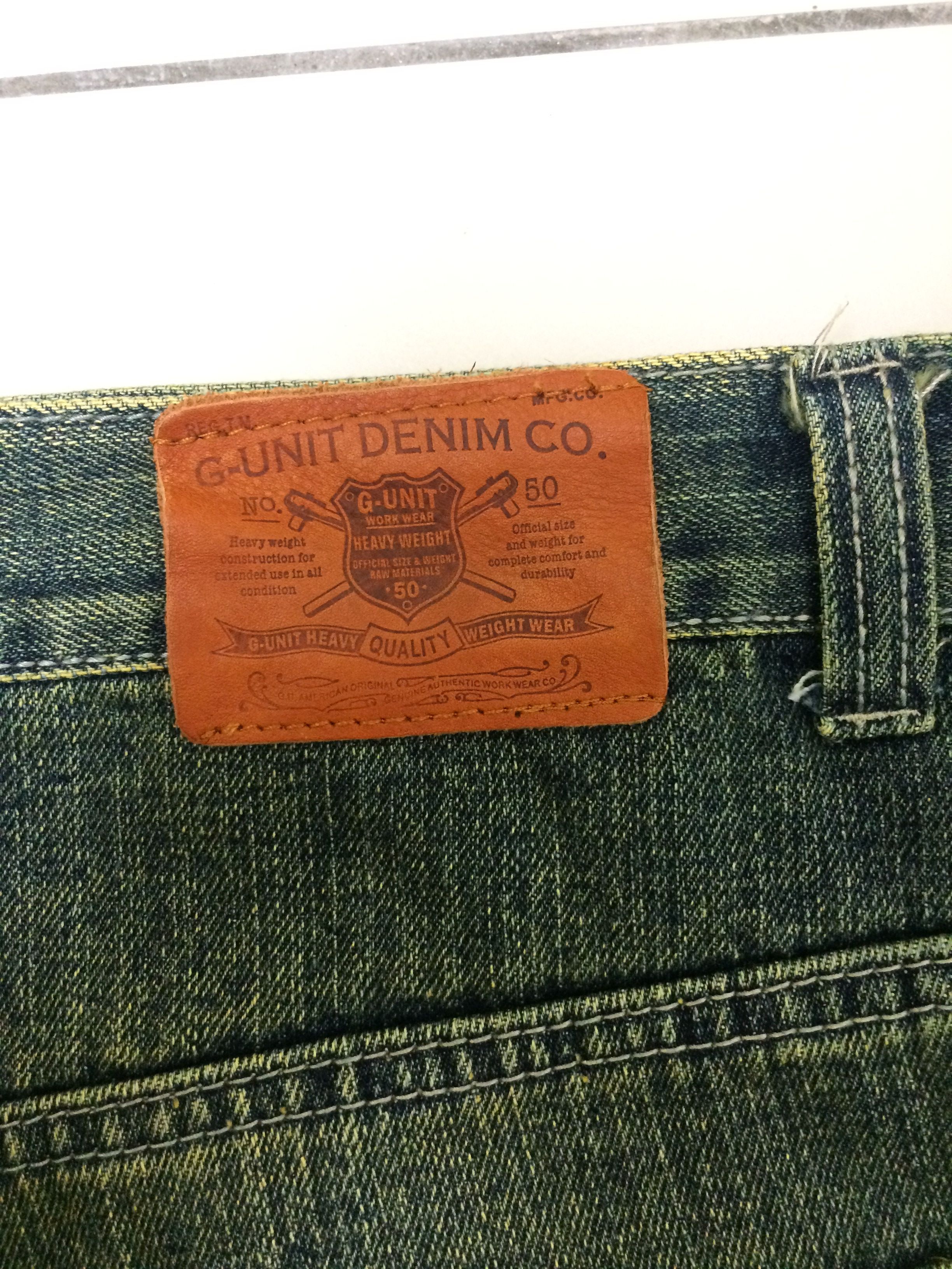 G-Unit × Vintage Vintage G-Unit Embroidered “Tattoo” Baggy Jeans Size US 38 / EU 54 - 17 Thumbnail