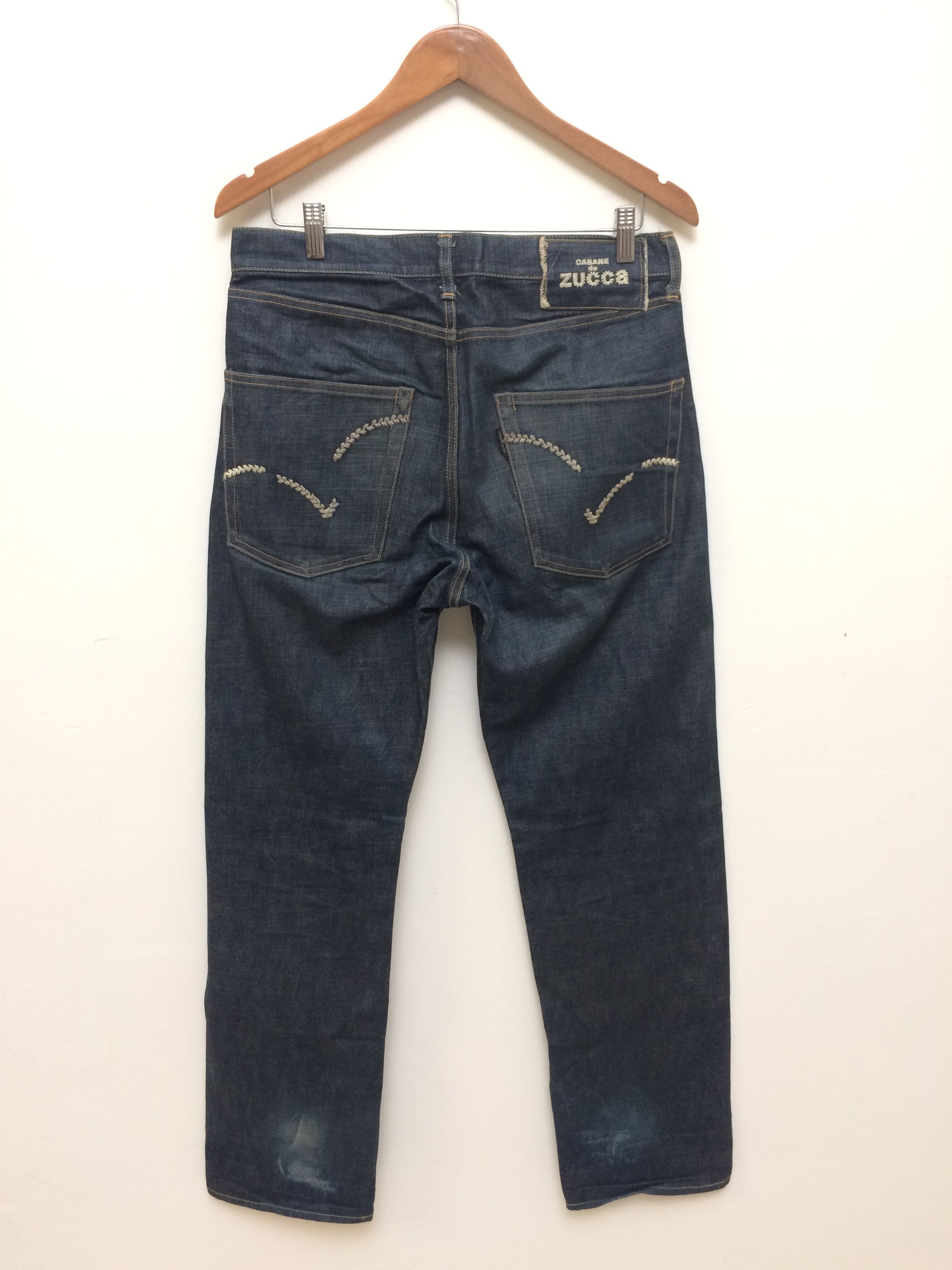 CABANE de ZUCCa × Issey Miyake AW09/10 Cabane De Zucca Selvedge Jeans Size US 32 / EU 48 - 10 Thumbnail