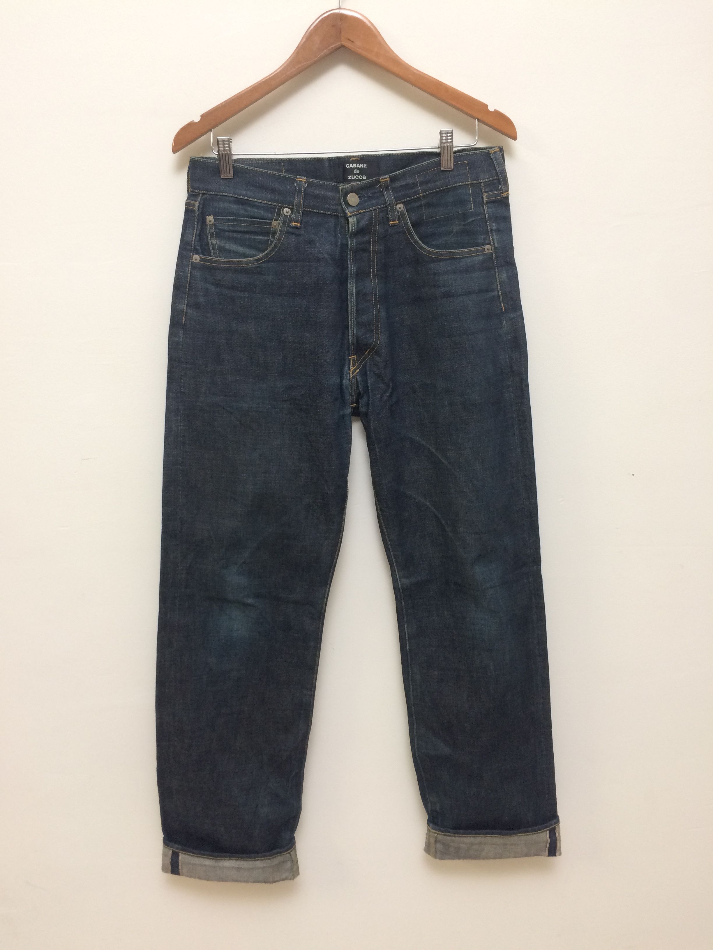 CABANE de ZUCCa × Issey Miyake AW09/10 Cabane De Zucca Selvedge Jeans Size US 32 / EU 48 - 1 Thumbnail