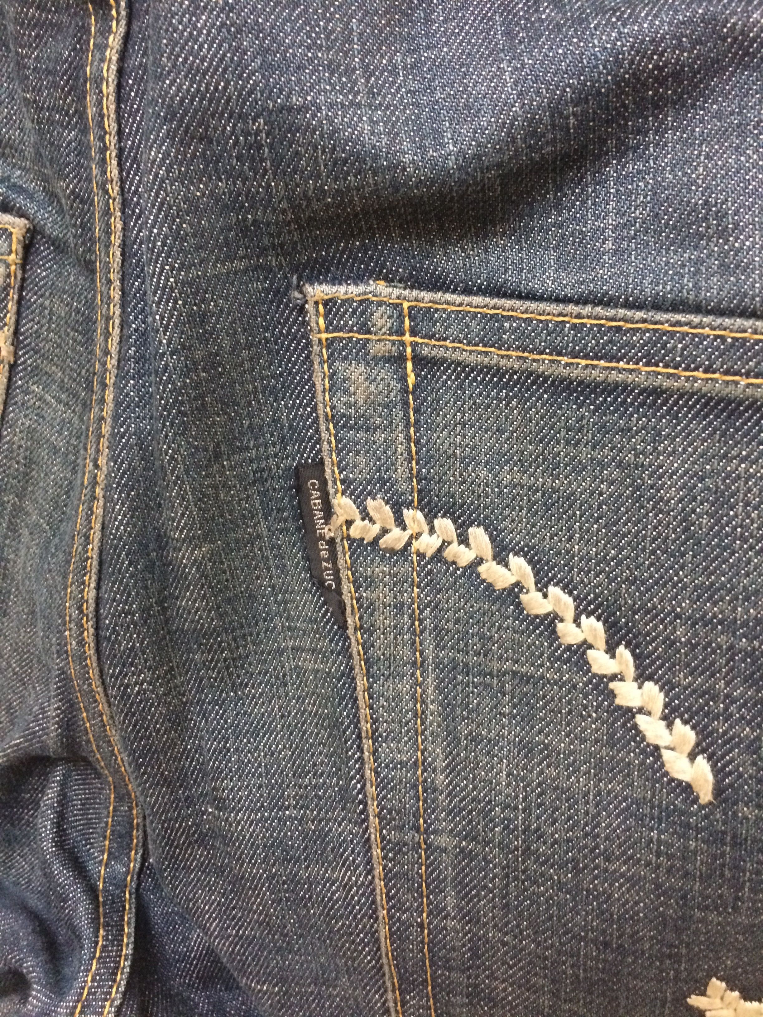 CABANE de ZUCCa × Issey Miyake AW09/10 Cabane De Zucca Selvedge Jeans Size US 32 / EU 48 - 11 Thumbnail