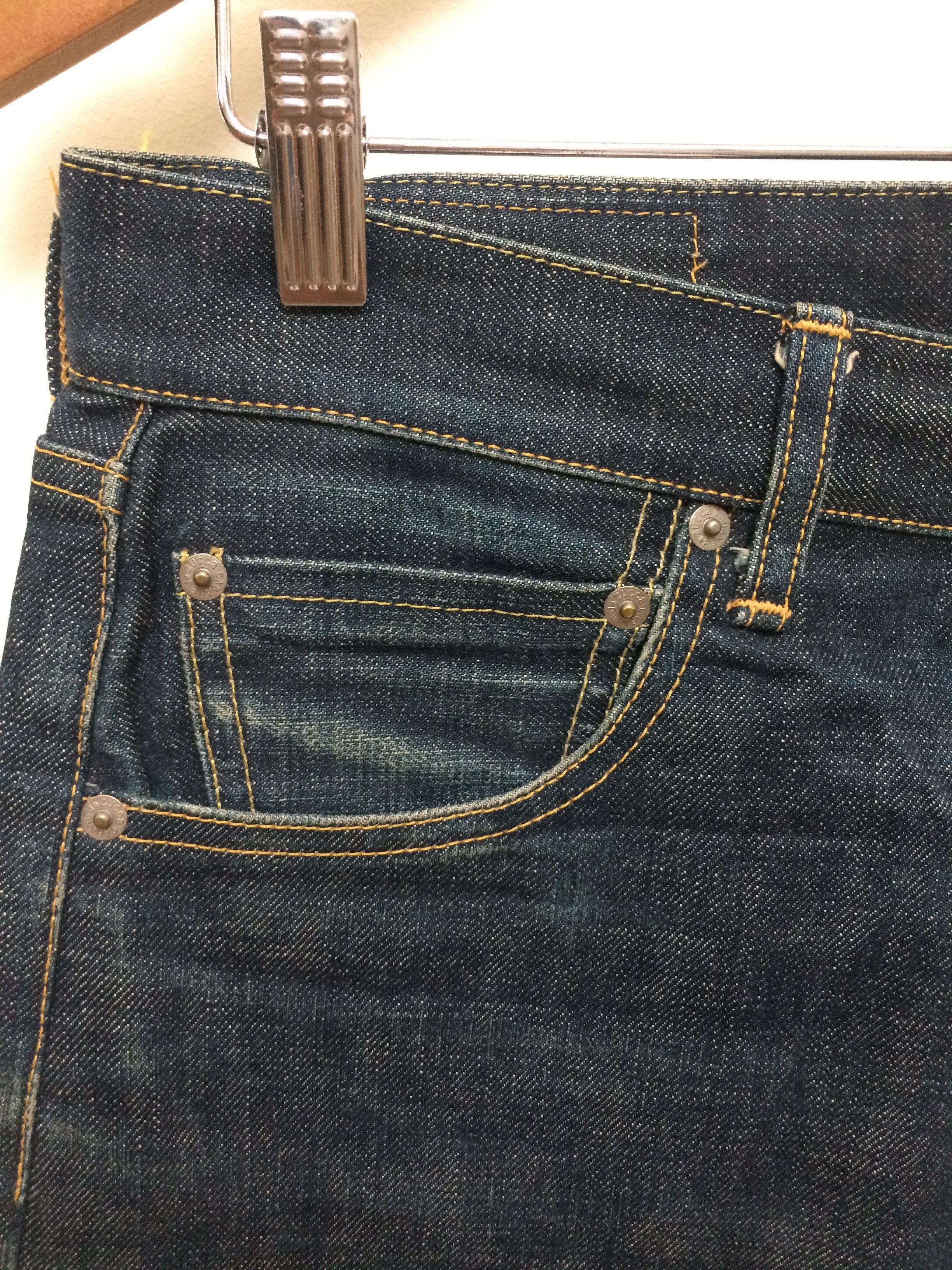 CABANE de ZUCCa × Issey Miyake AW09/10 Cabane De Zucca Selvedge Jeans Size US 32 / EU 48 - 8 Thumbnail