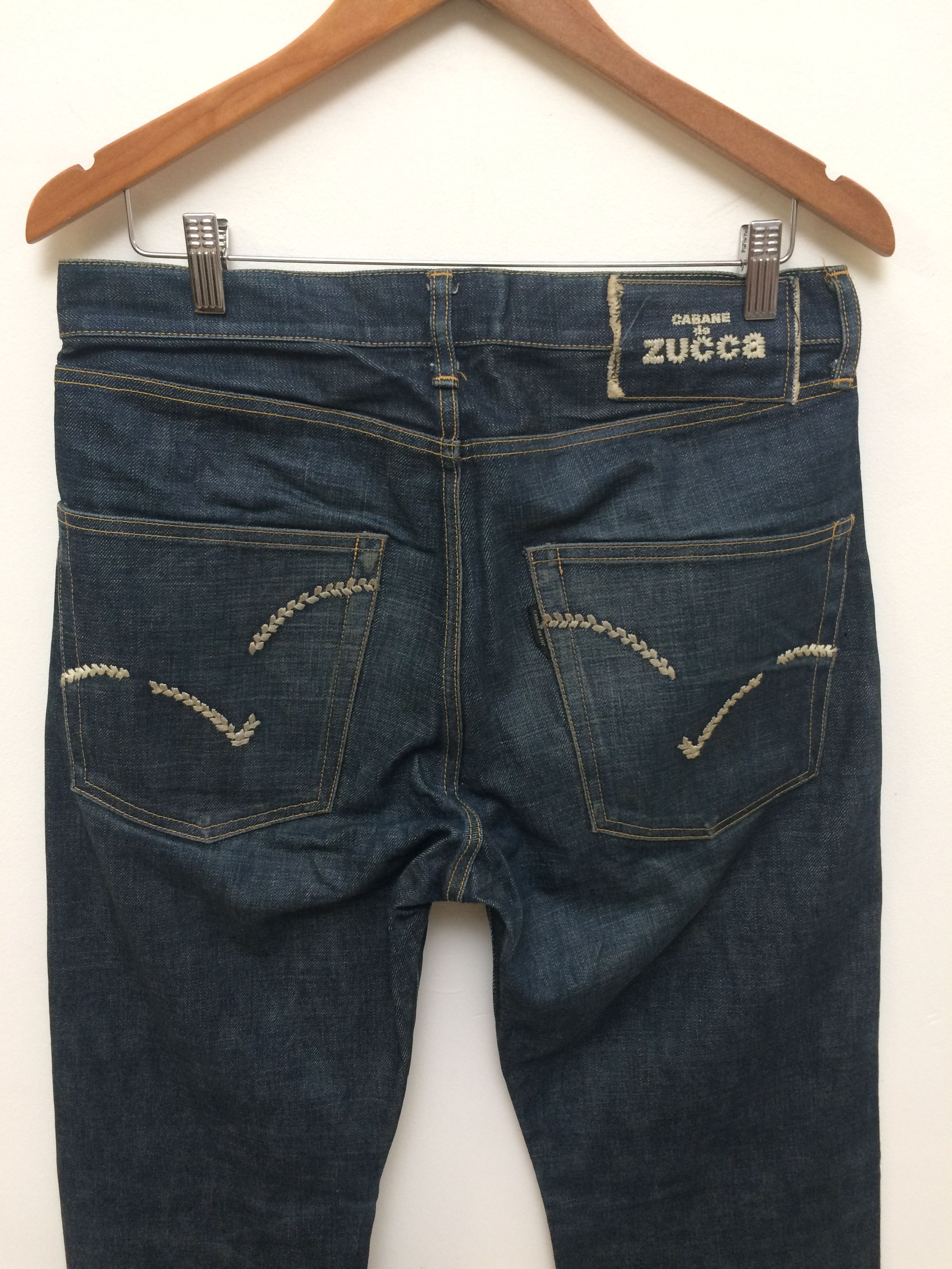 CABANE de ZUCCa × Issey Miyake AW09/10 Cabane De Zucca Selvedge Jeans Size US 32 / EU 48 - 4 Thumbnail
