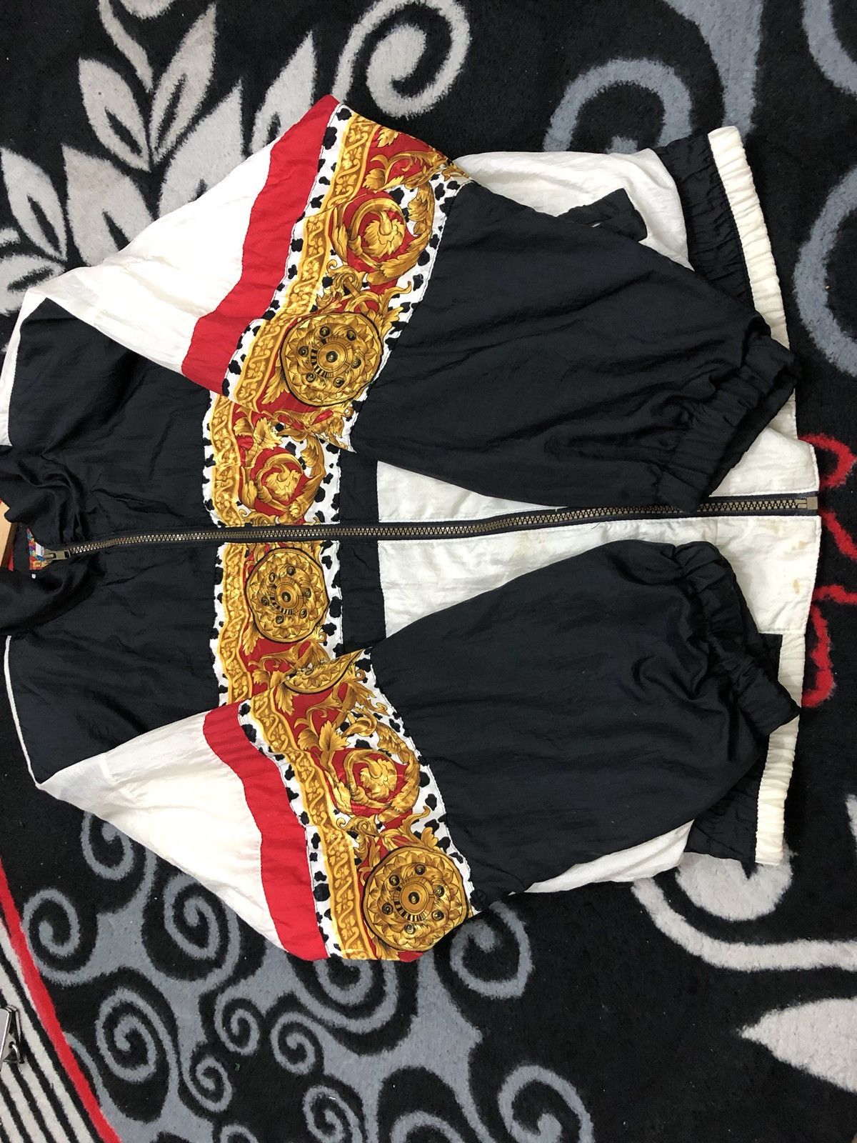 Vintage Baroque Design Jacket by River Edge Size US S / EU 44-46 / 1 - 15 Thumbnail