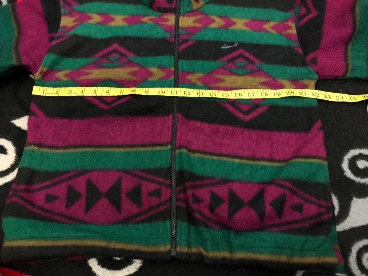 Vintage White Sierra Native Motive Fleece Jacket Size US L / EU 52-54 / 3 - 10 Thumbnail