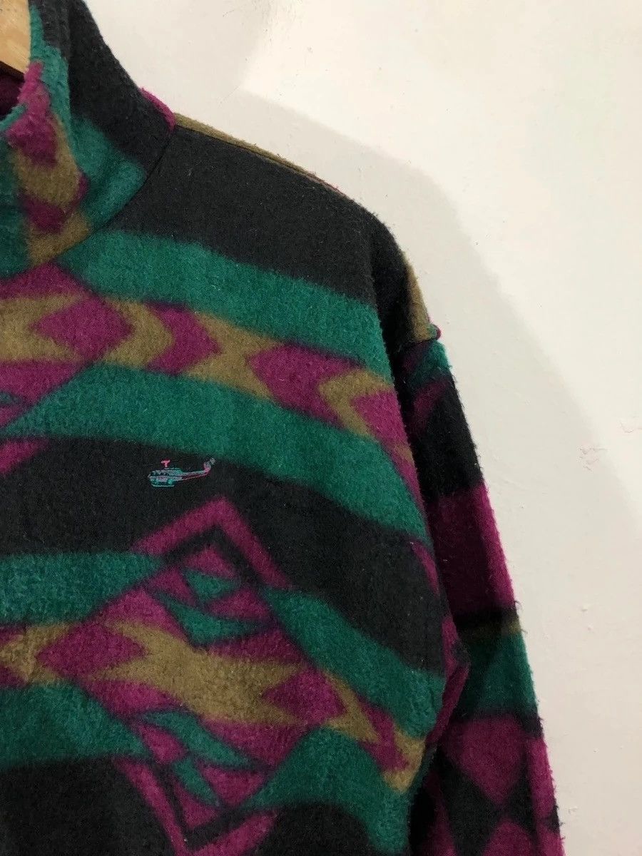 Vintage White Sierra Native Motive Fleece Jacket Size US L / EU 52-54 / 3 - 4 Thumbnail