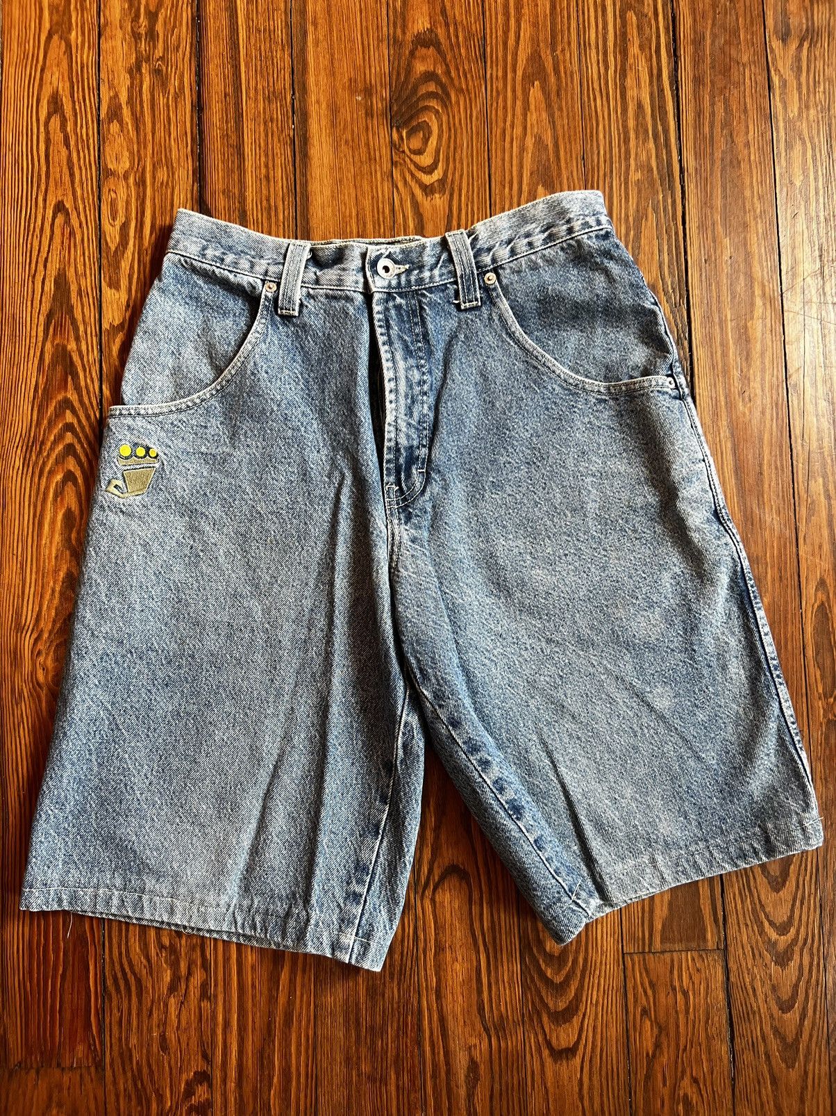 image of Jnco Jean Shorts in Blue, Men's (Size 32)