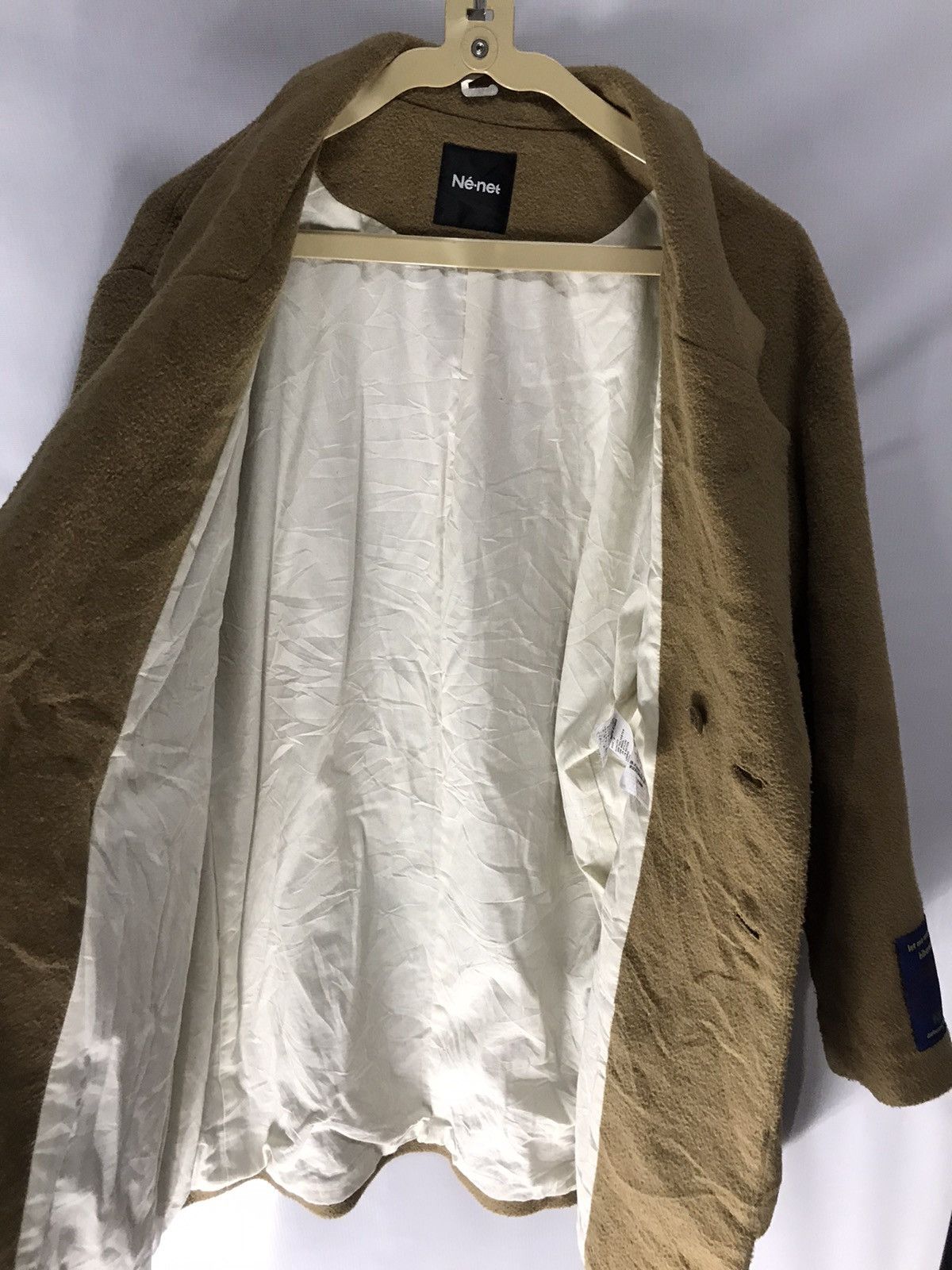 Issey Miyake × Japanese Brand Ne-net autumn&winter by issey miyake wool long coat Size US M / EU 48-50 / 2 - 6 Thumbnail