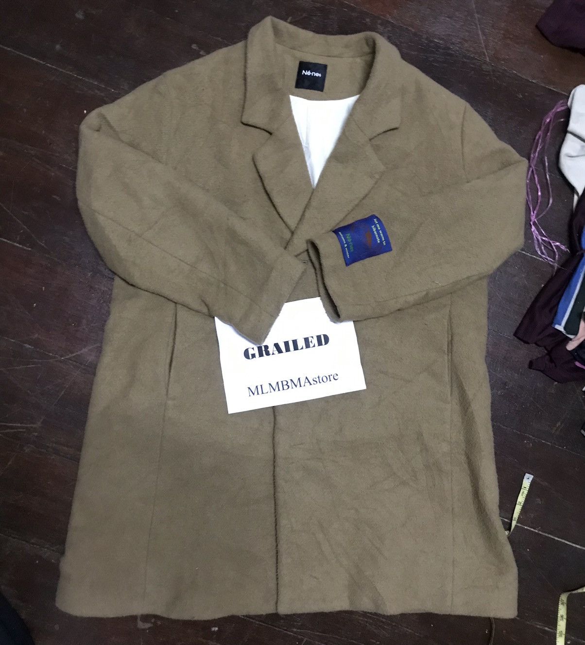 Issey Miyake × Japanese Brand Ne-net autumn&winter by issey miyake wool long coat Size US M / EU 48-50 / 2 - 1 Thumbnail
